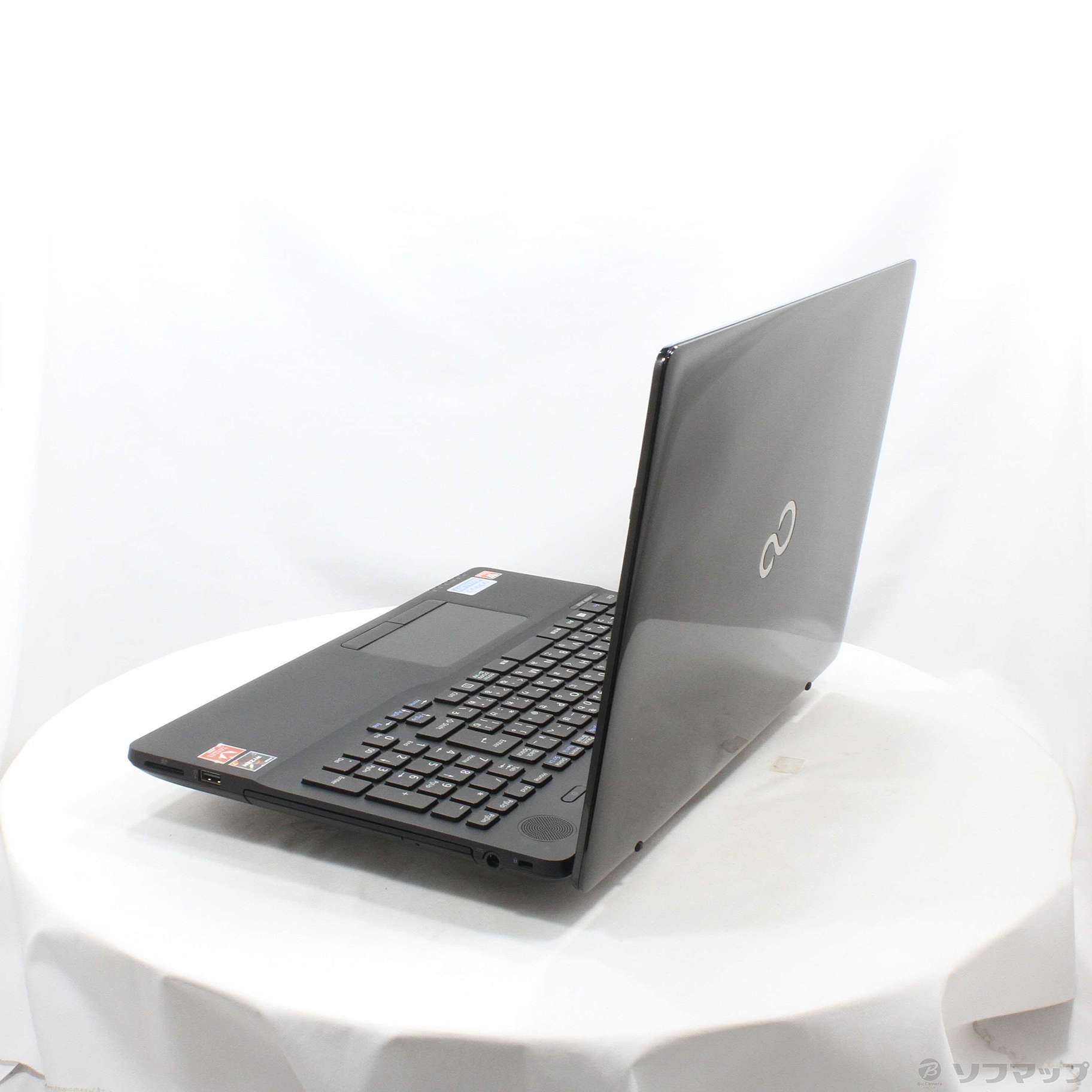 中古】LIFEBOOK AH76／D1 FMVA76D1BB シャイニーブラック 〔Windows 10