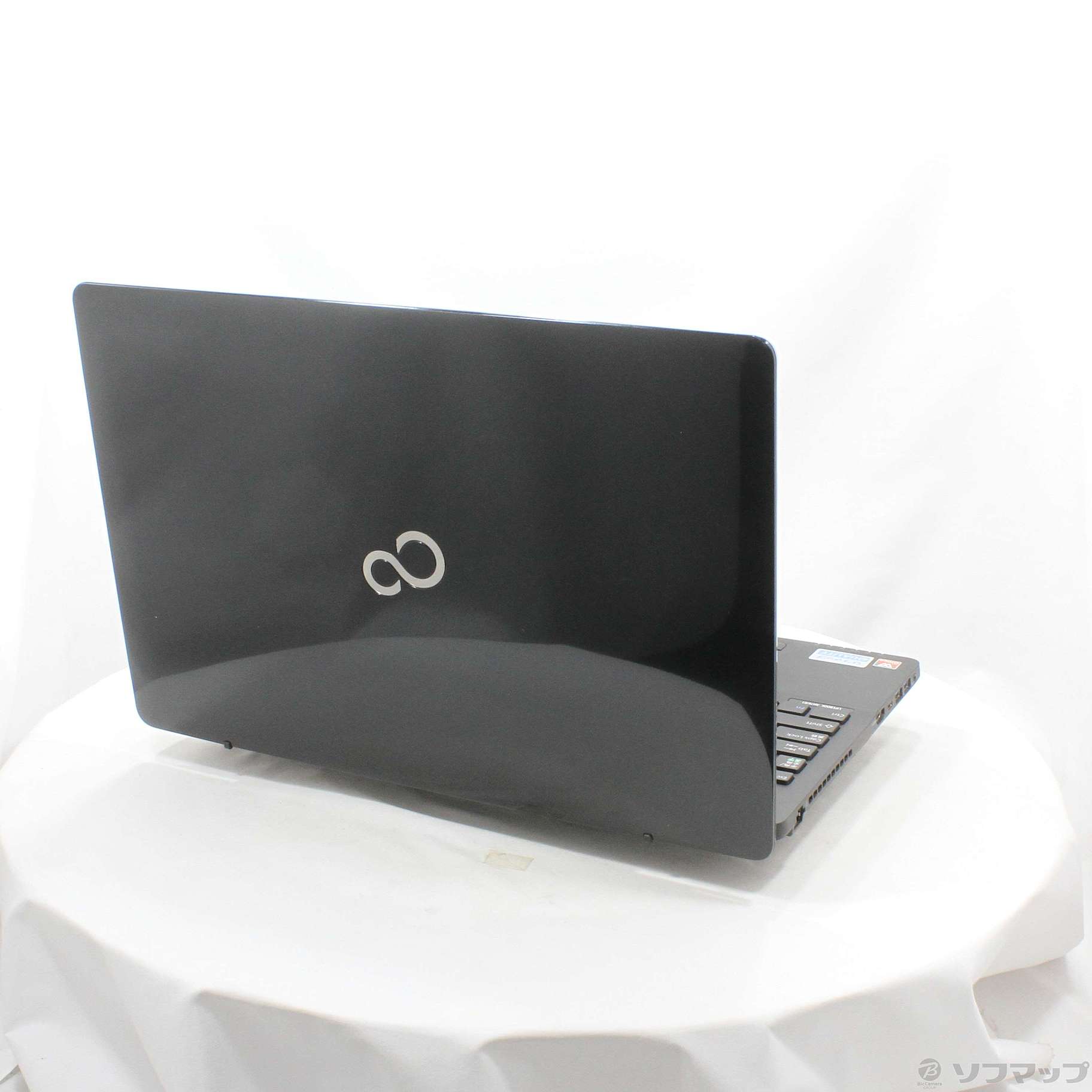 中古】LIFEBOOK AH76／D1 FMVA76D1BB シャイニーブラック 〔Windows 10