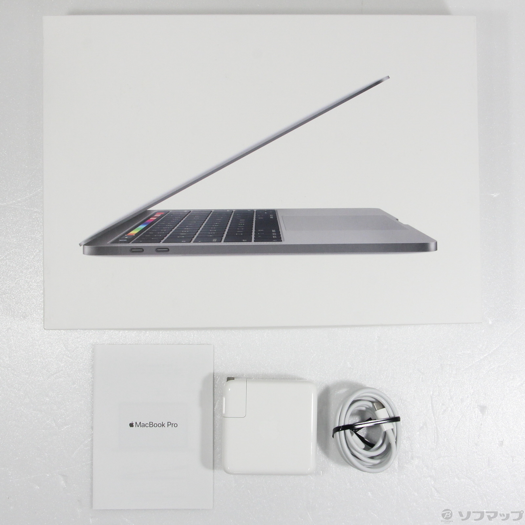 〔中古品〕 MacBook Pro 13.3-inch Mid 2019 MV962J／A Core_i5 2.4GHz 8GB SSD256GB  スペースグレイ 〔10.15 Catalina〕
