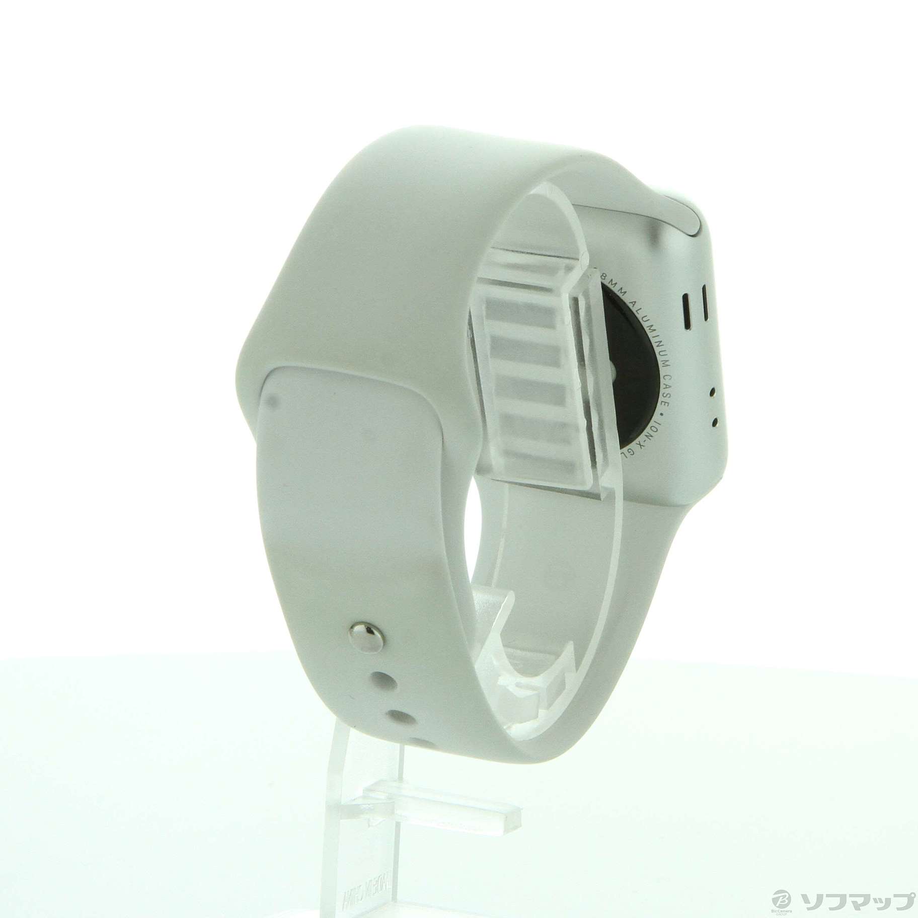 中古】Apple Watch Series 3 GPS 38mm シルバーアルミニウムケース ホワイトスポーツバンド [2133052720102]  - リコレ！|ビックカメラグループ ソフマップの中古通販サイト