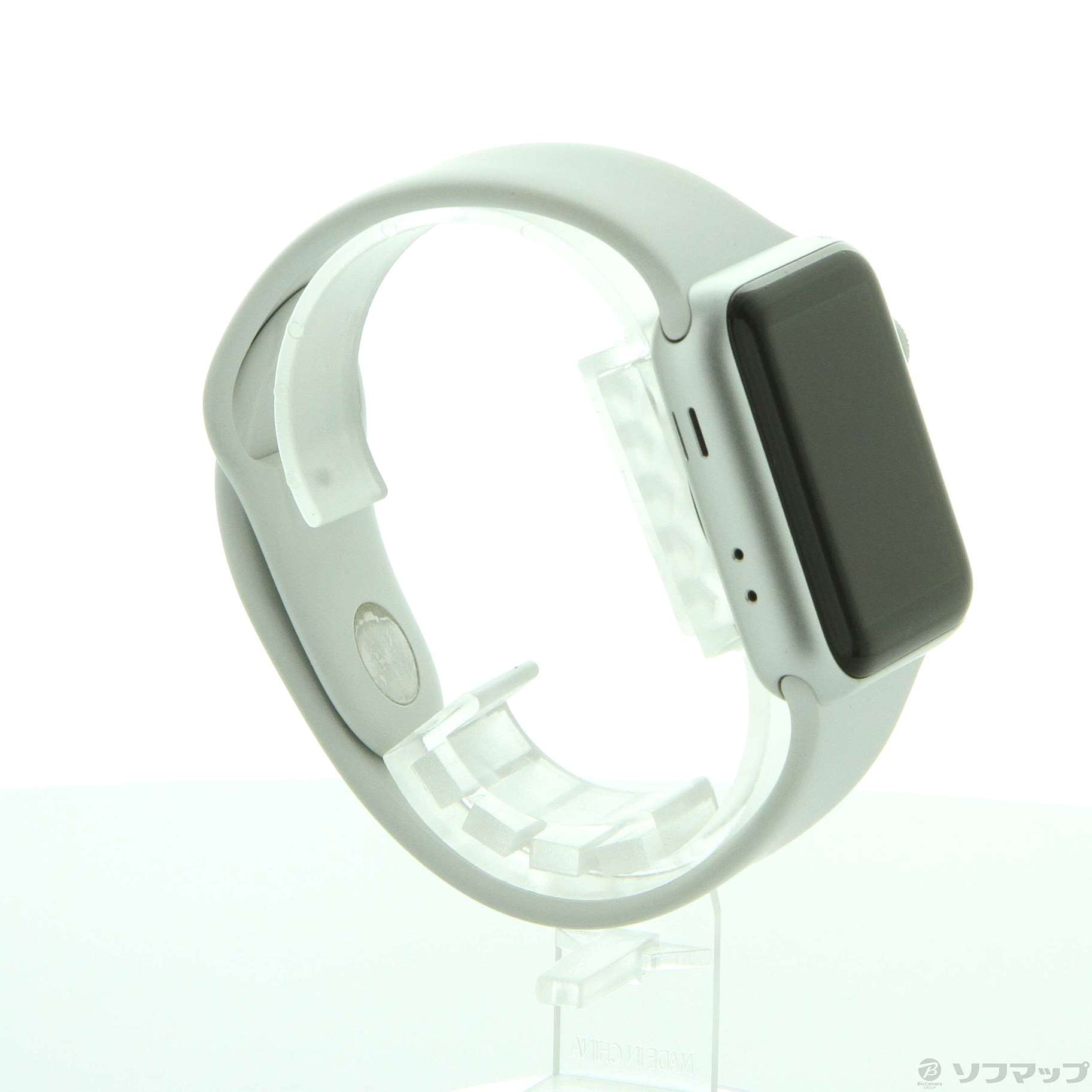 中古】Apple Watch Series 3 GPS 38mm シルバーアルミニウムケース ホワイトスポーツバンド [2133052720102]  - リコレ！|ビックカメラグループ ソフマップの中古通販サイト