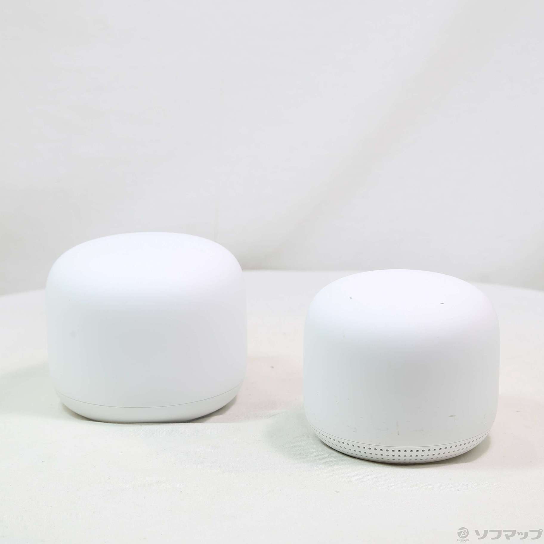 中古品〕 Google Nest Wifiルーター + Nest Wifi拡張ポイント GA00822