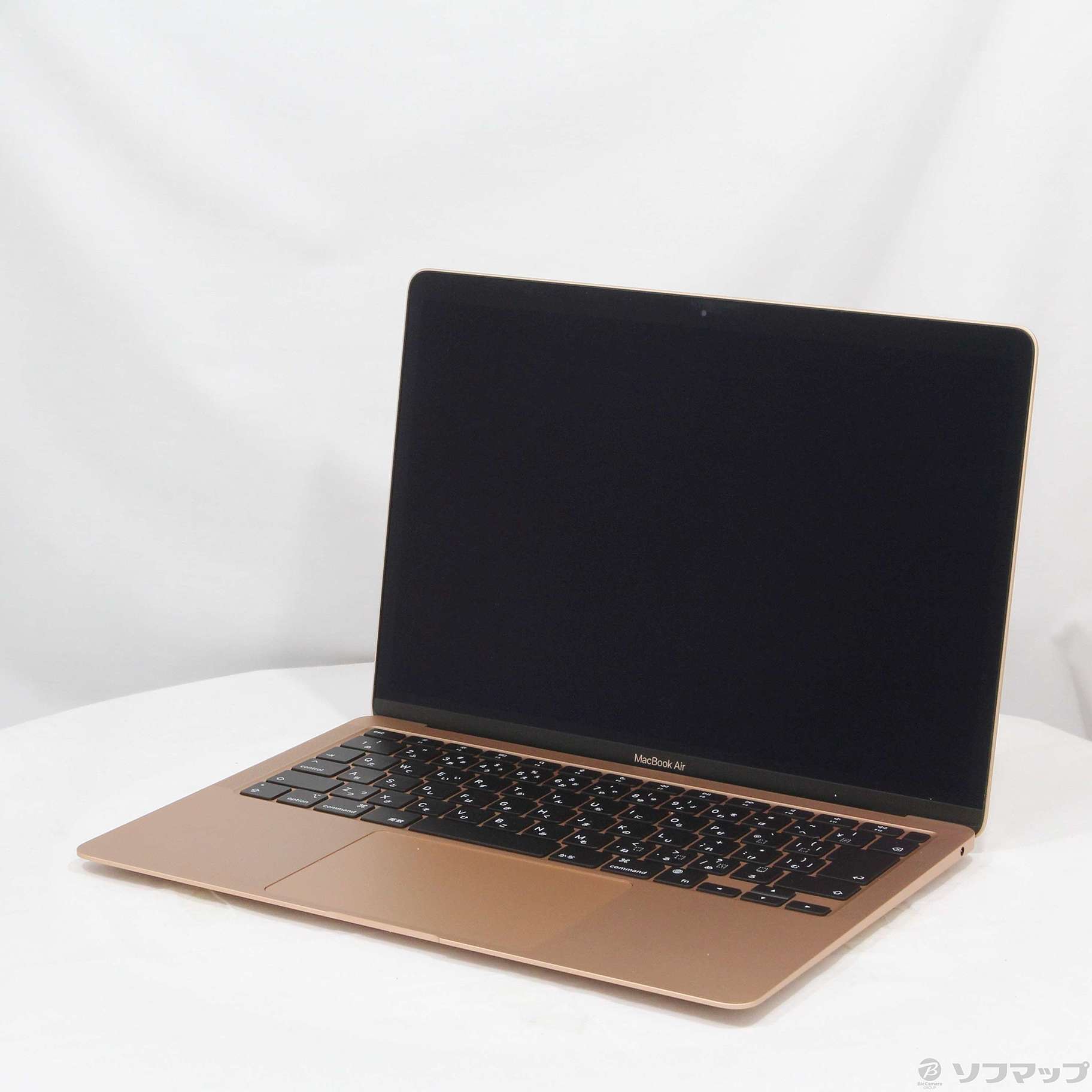 (中古)Apple MacBook Air 13.3-inch Late 2020 MGND3J/A Apple M1 8コアCPU_7コアGPU 8GB SSD256GB ゴールド (12.6 Monterey)(276-ud)