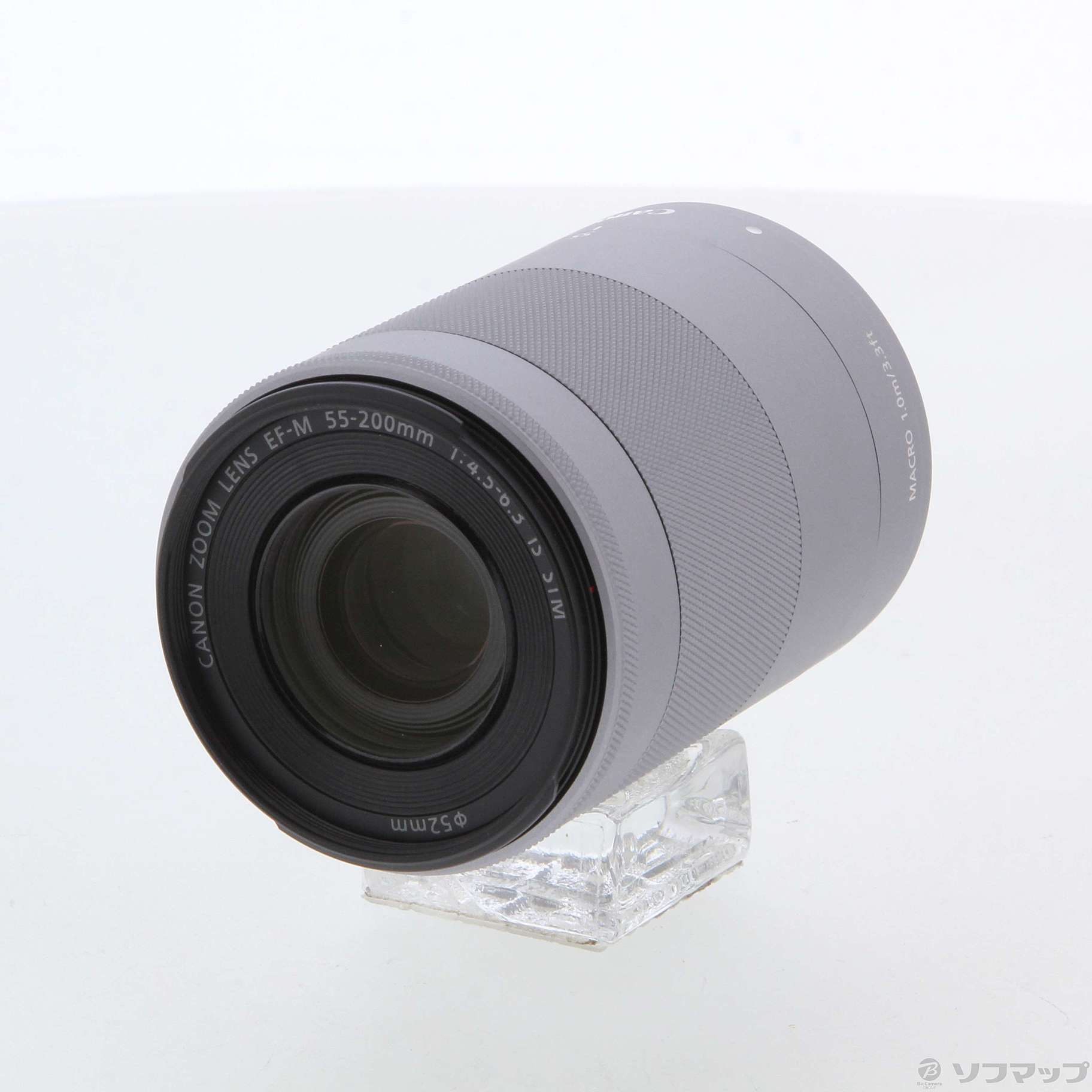 中古】EF-M55-200MM F4.5-6.3 IS STM シルバー [2133052738602