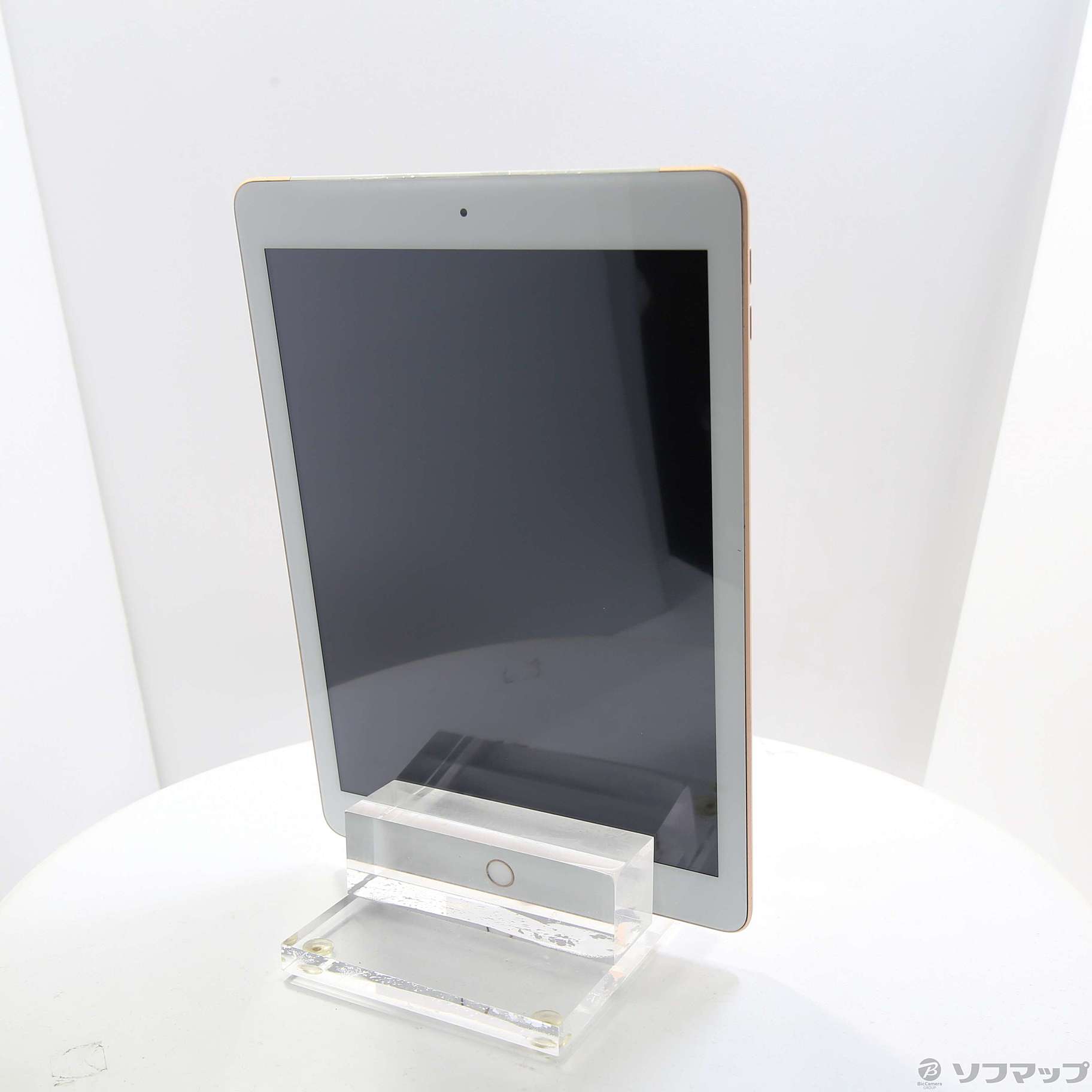 中古】iPad 第6世代 32GB ゴールド MRM02J／A auロック解除SIMフリー