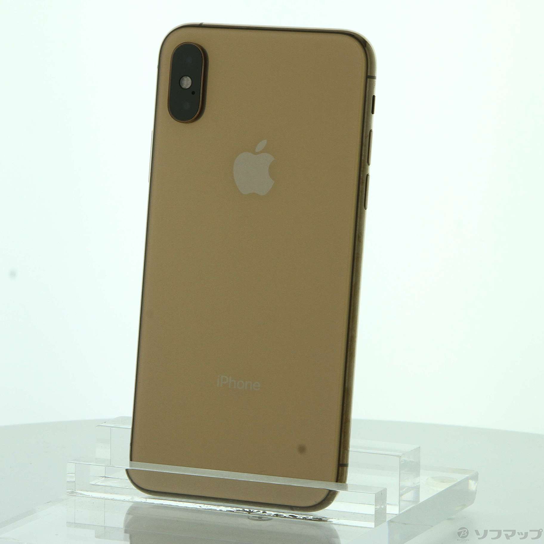 (中古)Apple iPhoneXS 256GB ゴールド MTE22J/A SIMフリー(377-ud)