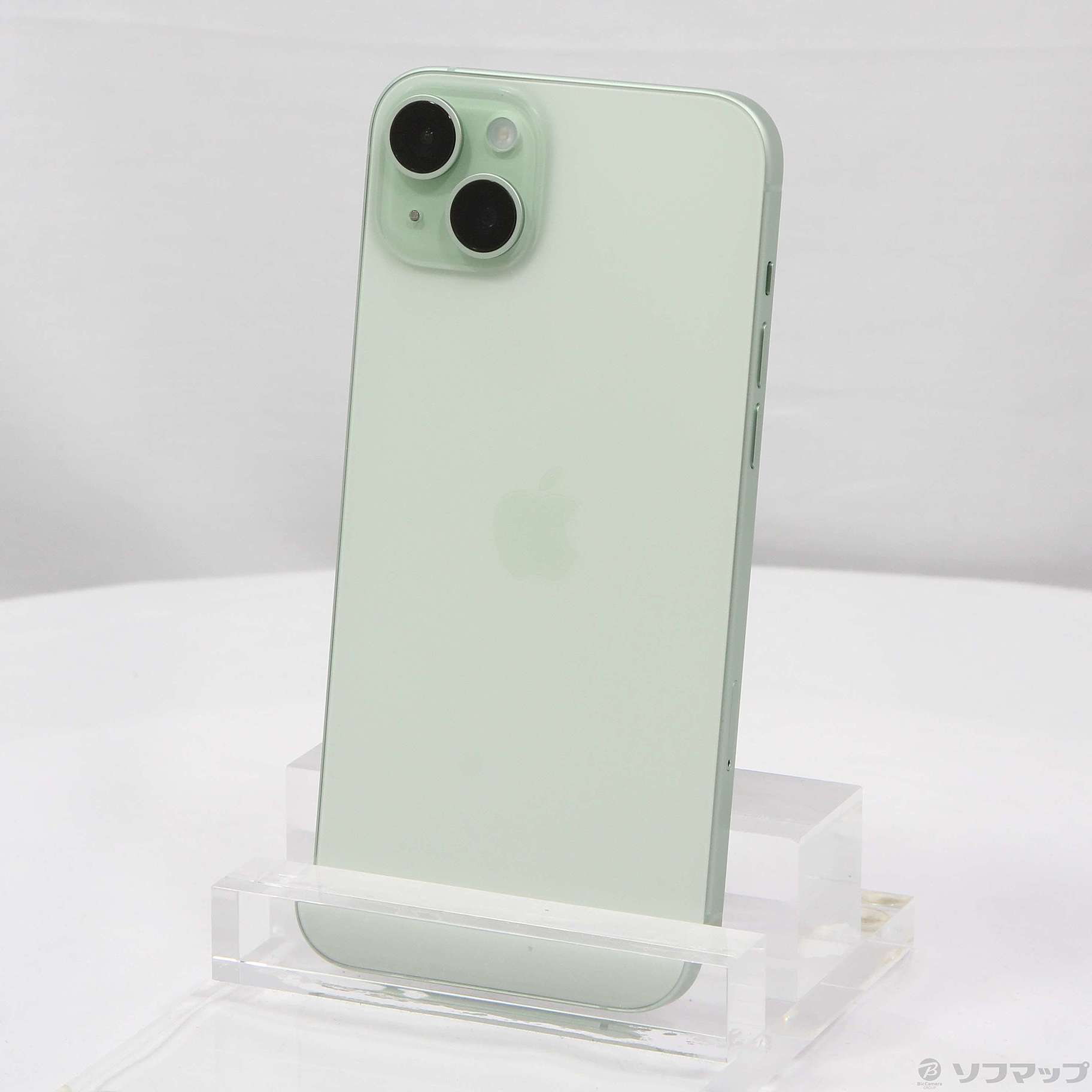 中古】iPhone15 Plus 128GB グリーン MU0E3J／A SIMフリー 
