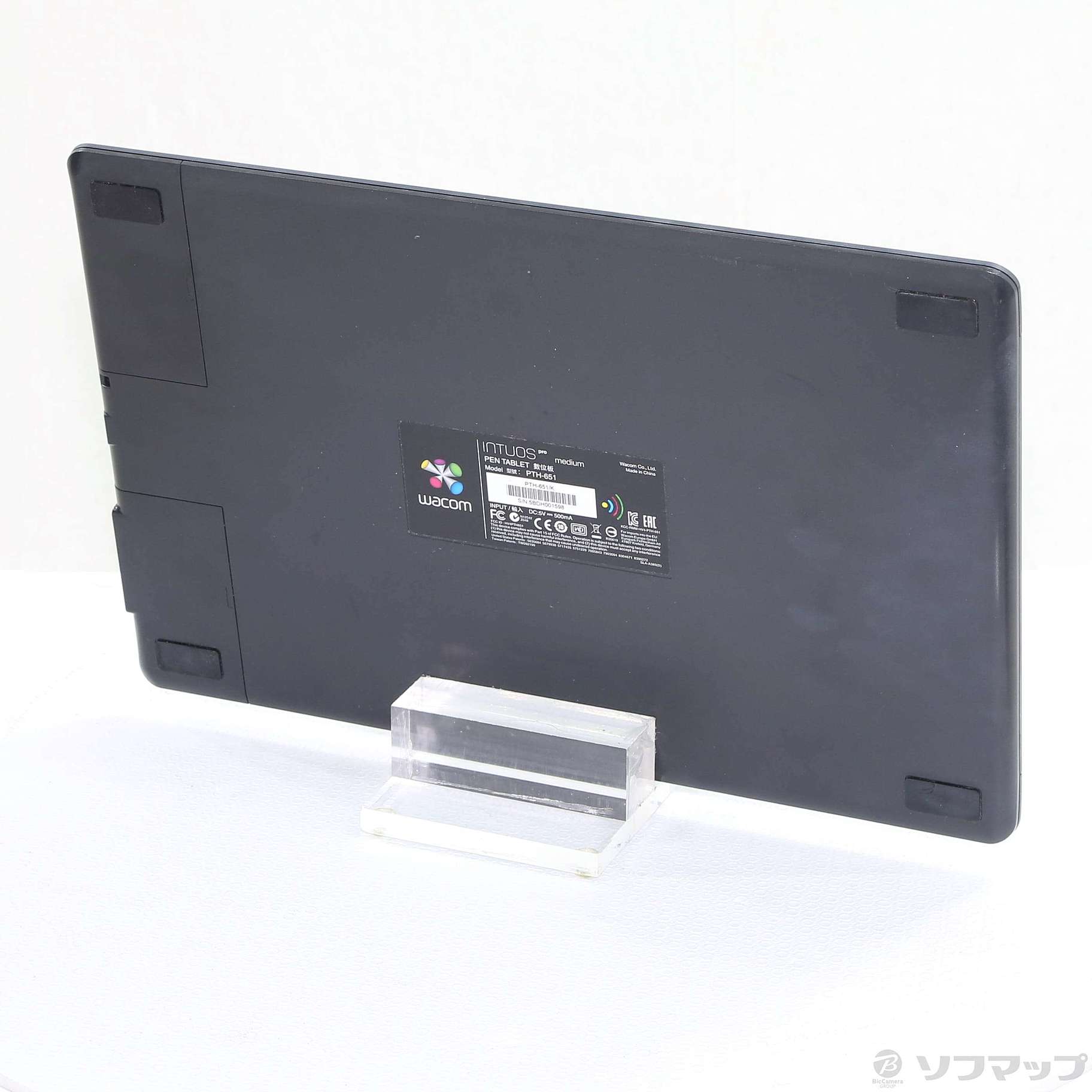 中古】Intuos Pro medium PTH-651／K1 ブラック [2133052758624] - リコレ！|ビックカメラグループ  ソフマップの中古通販サイト