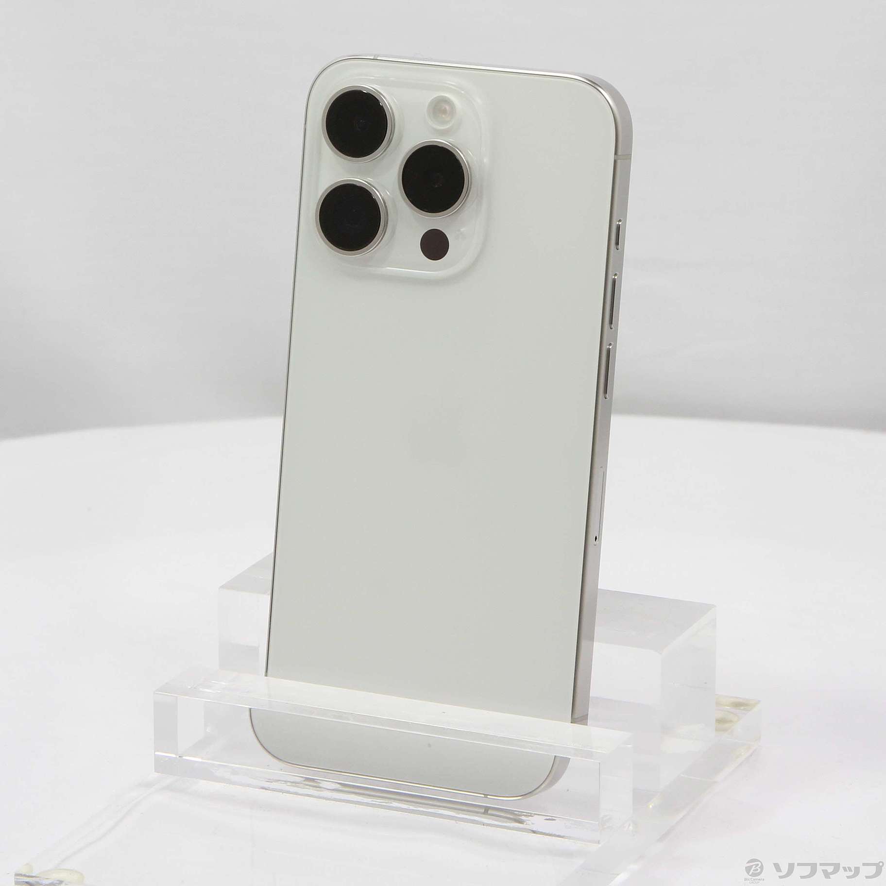 中古】iPhone15 Pro 512GB ホワイトチタニウム MTUJ3J／A SIMフリー