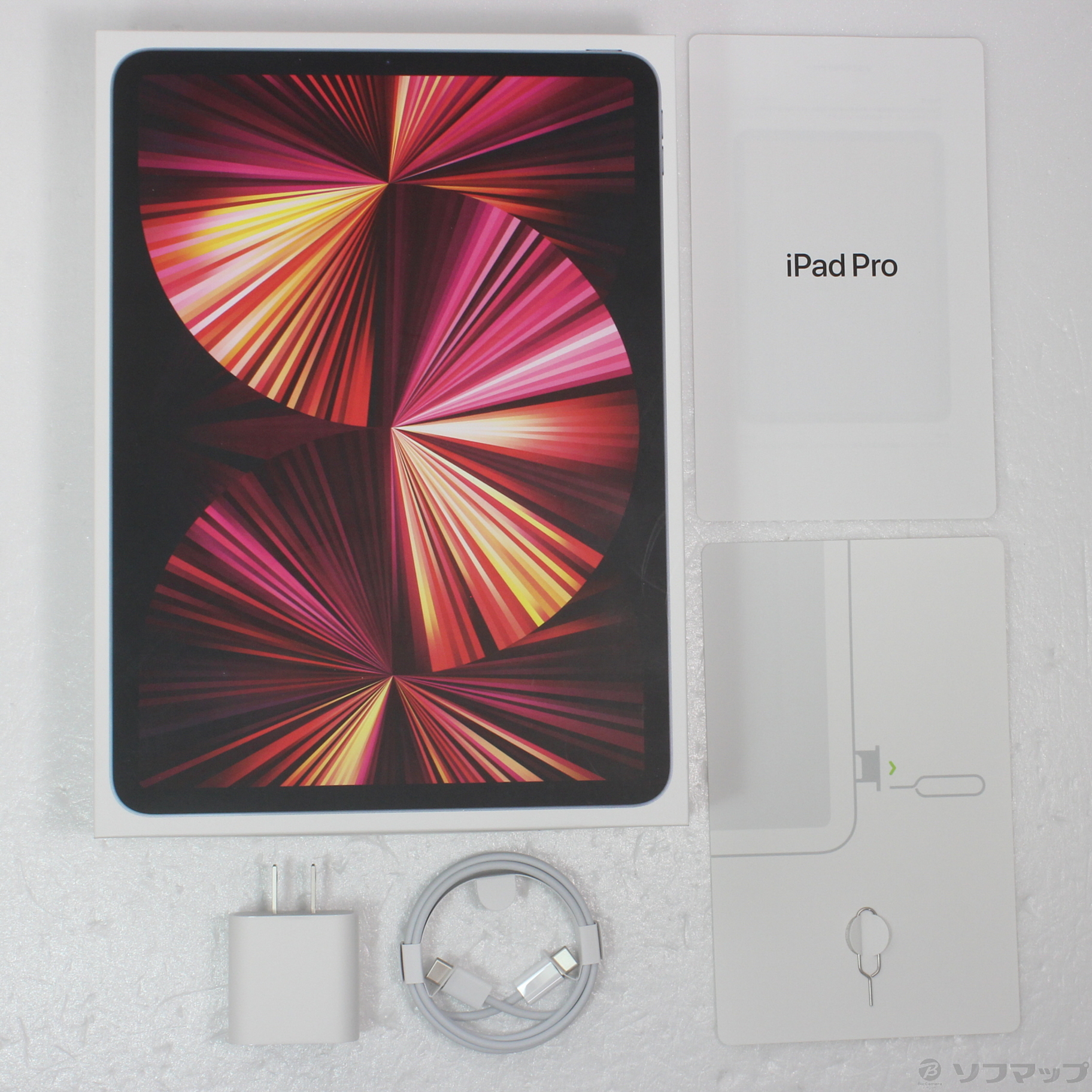 中古】iPad Pro 11インチ 第3世代 128GB スペースグレイ MHW53J／A SIM