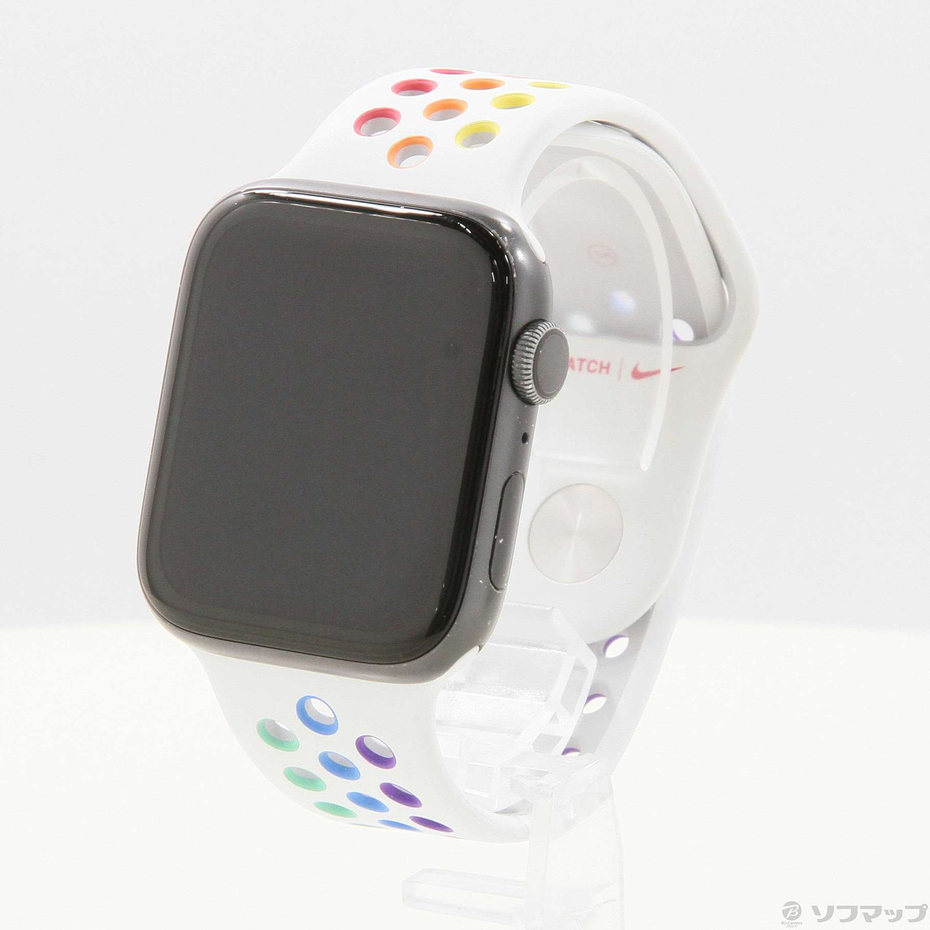 Apple Watch Series 5 Nike+ GPS 44mm スペースグレイアルミニウムケース プライドエディションNikeスポーツバンド