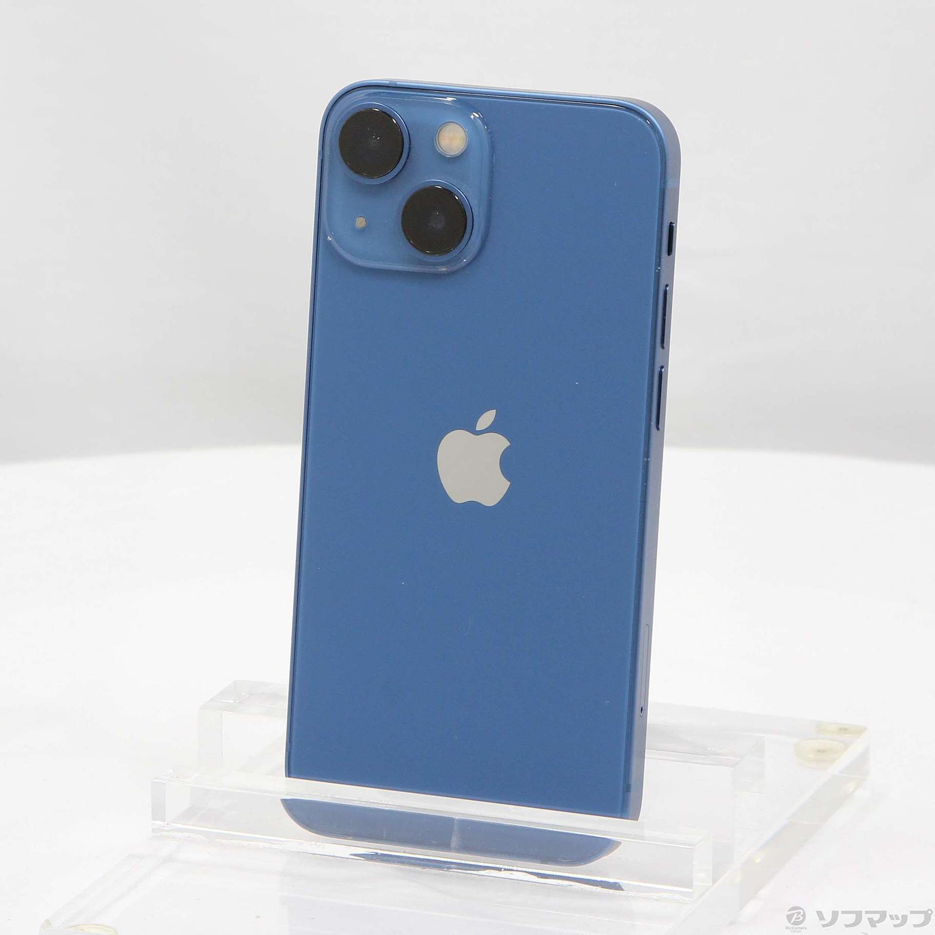 (中古)Apple iPhone13 mini 128GB ブルー MLJH3J/A SIMフリー(344-ud)
