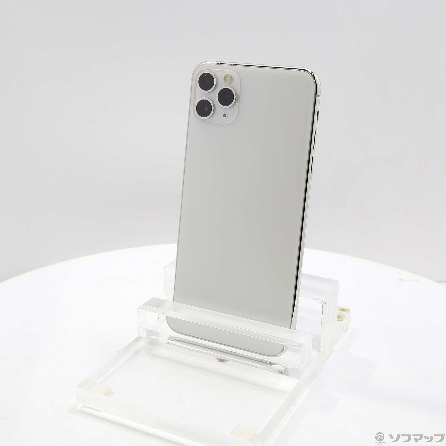 中古】iPhone11 Pro Max 256GB シルバー MWHK2J／A SIMフリー  
