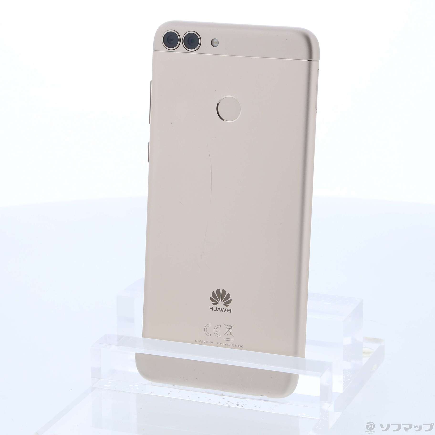 中古】HUAWEI nova lite2 32GB ゴールド 704HW SoftBank