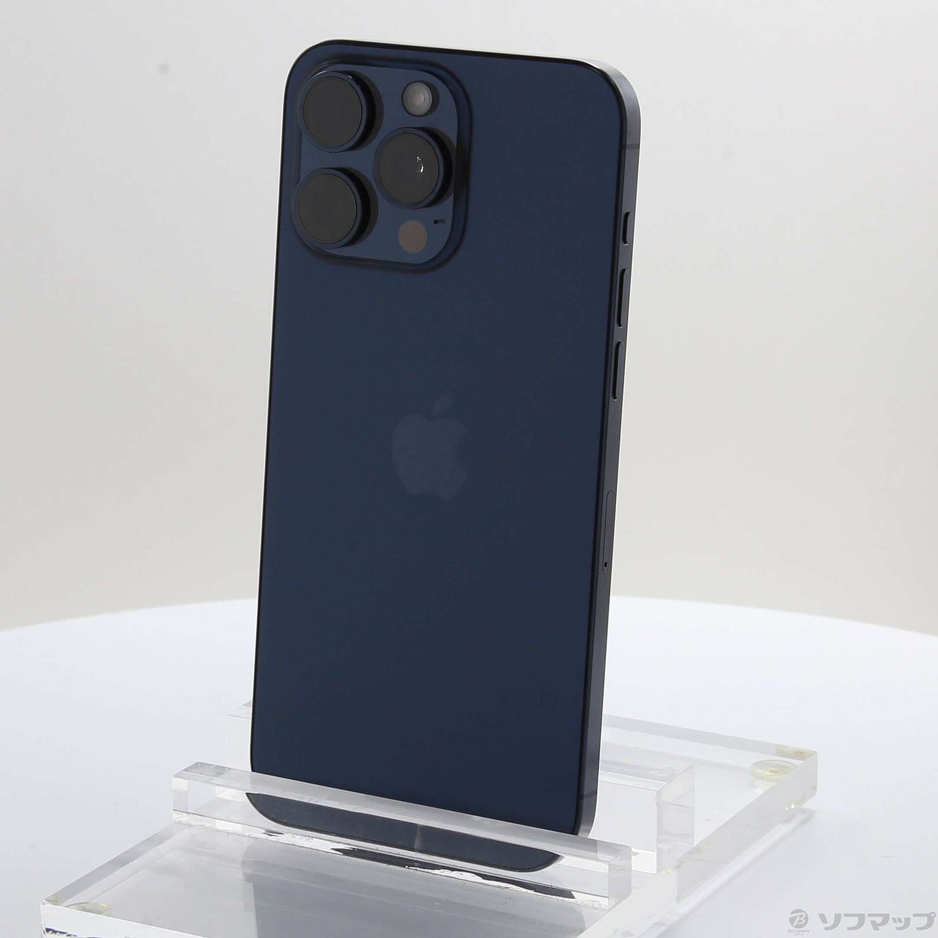 中古】iPhone15 Pro Max 256GB ブルーチタニウム MU6T3J／A SIMフリー