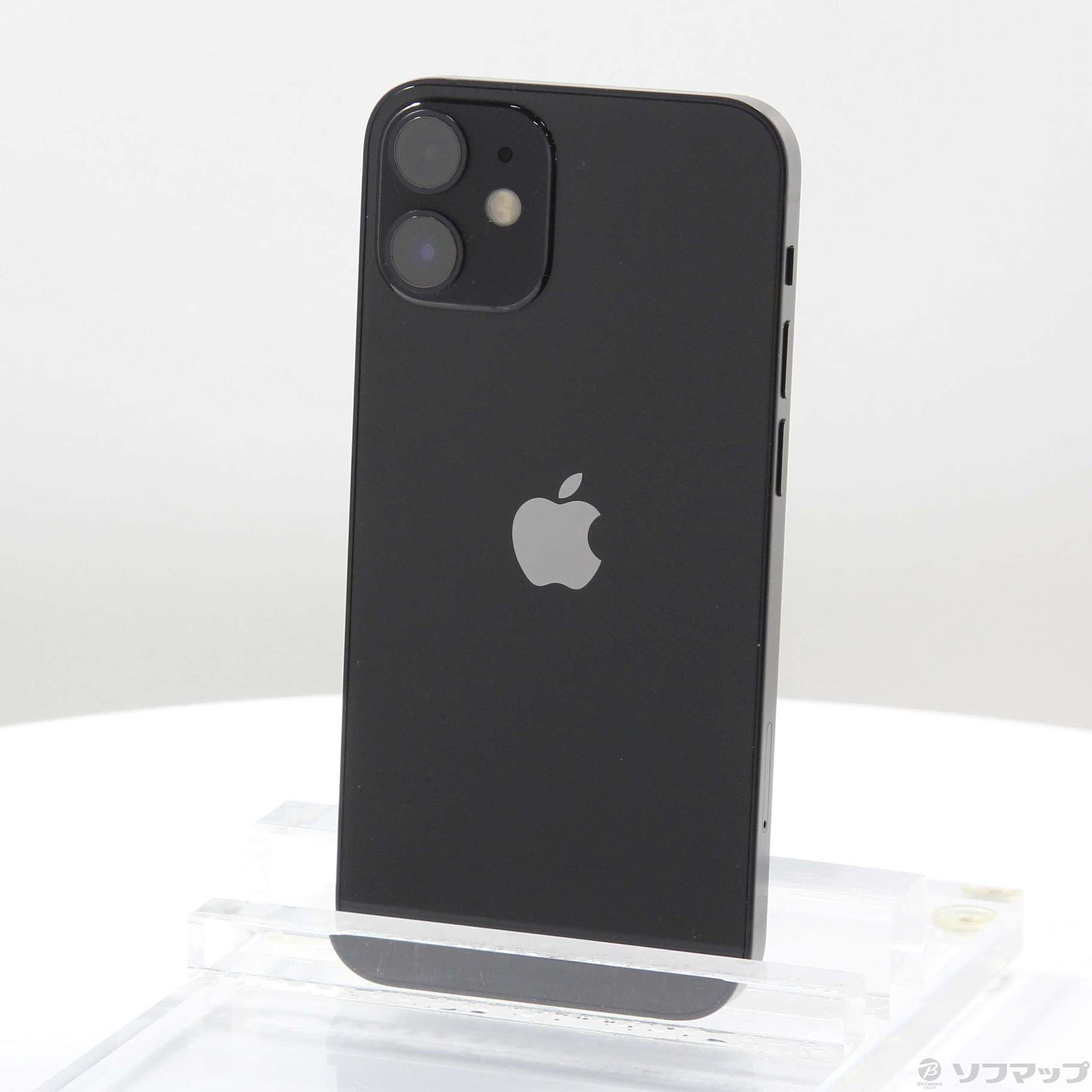 中古】iPhone12 mini 64GB ブラック MGA03J／A SIMフリー ...