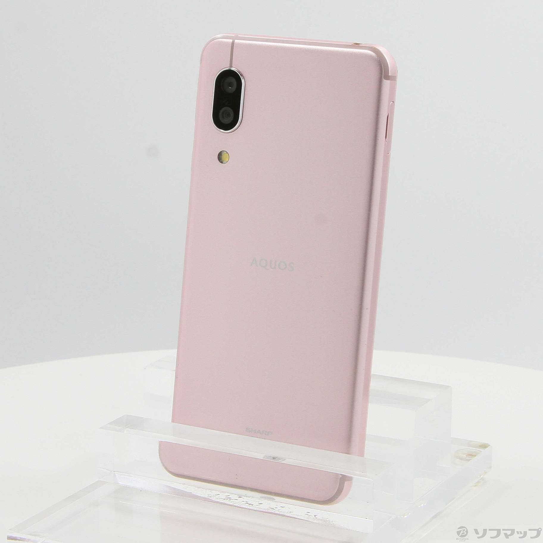 AQUOS sense3 64GB ソフトピンク SHV45 auロック解除SIMフリー