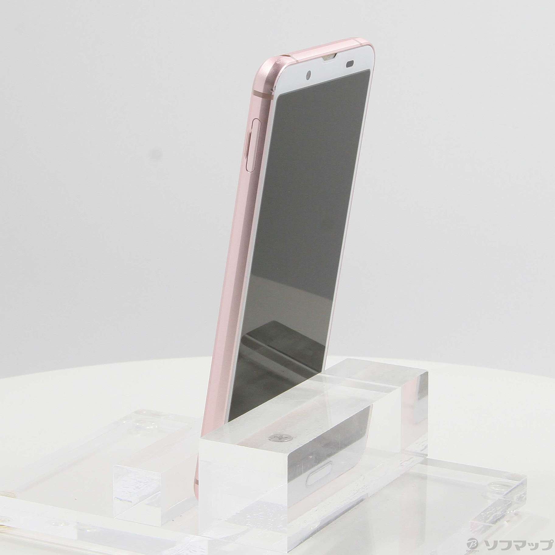 中古】AQUOS sense3 64GB ソフトピンク SHV45 auロック解除SIM
