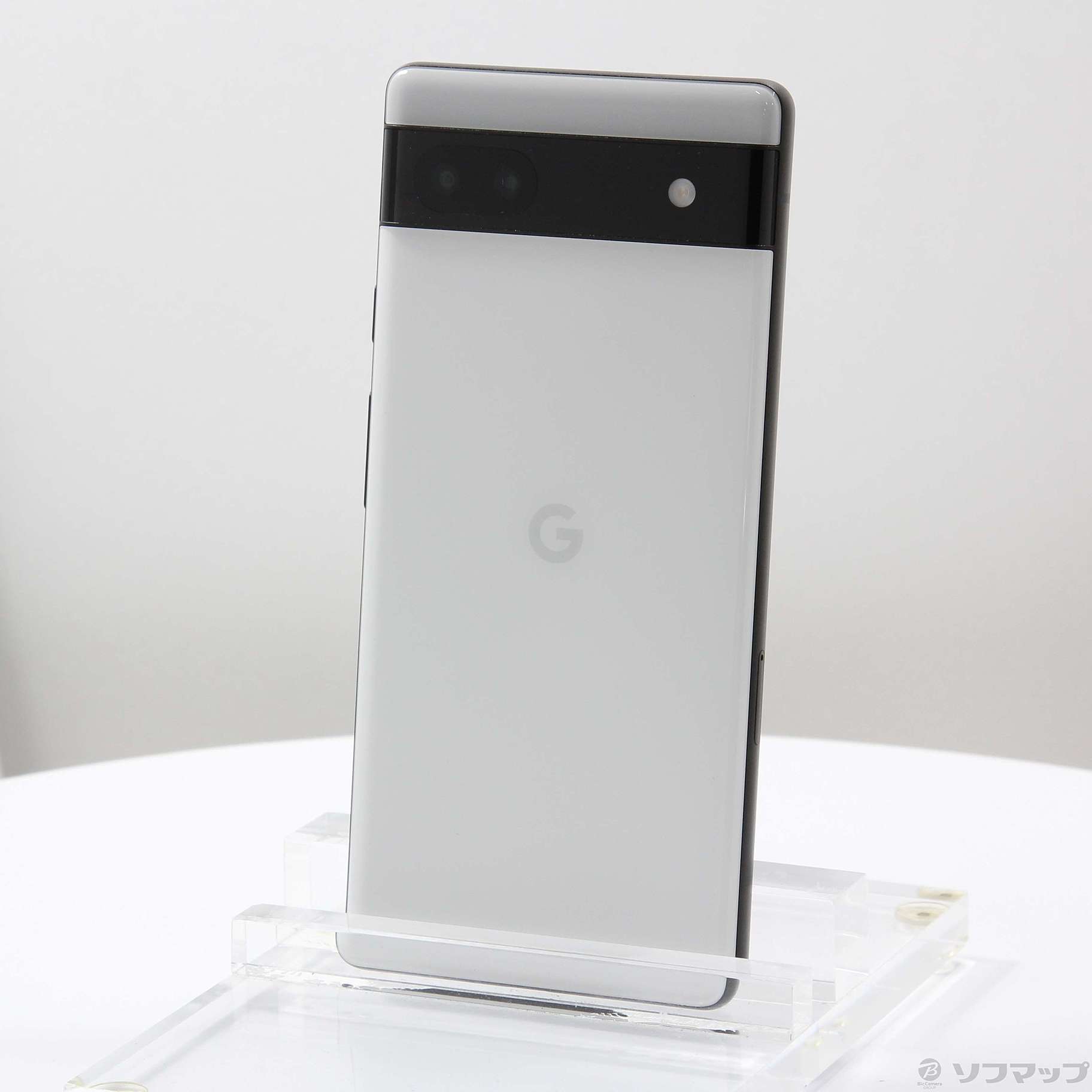 中古】Google Pixel 6a 128GB チョーク GB17L auロック解除SIMフリー