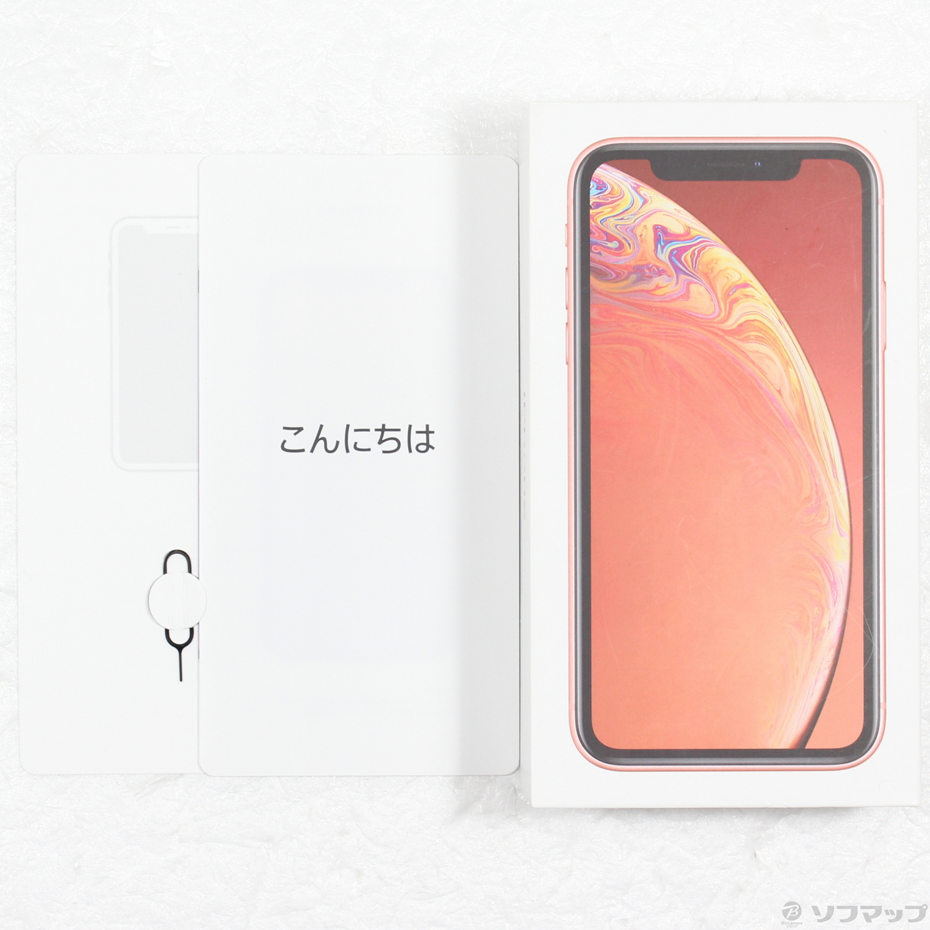 中古】iPhoneXR 64GB コーラル NT0A2J／A SIMフリー [2133052790839] - リコレ！|ビックカメラグループ  ソフマップの中古通販サイト