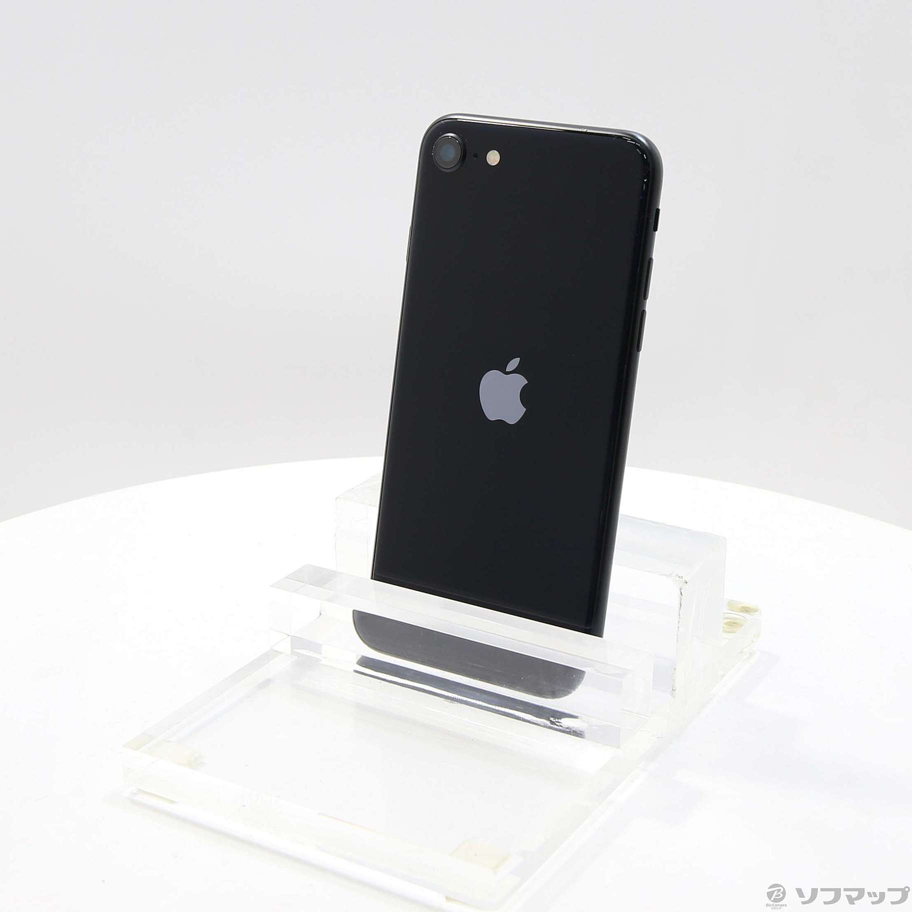 中古】iPhone SE 第3世代 64GB ミッドナイト MMYC3J／A SIMフリー