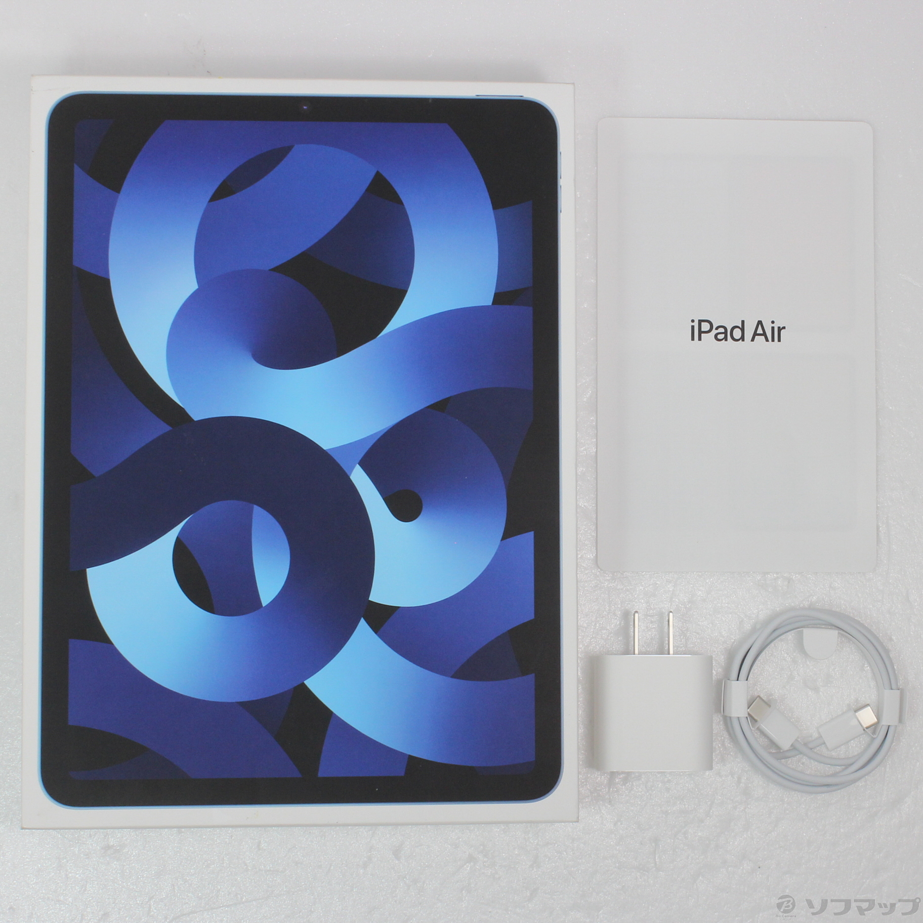 中古】iPad Air 第5世代 64GB ブルー MM9E3J／A Wi-Fi [2133052792079