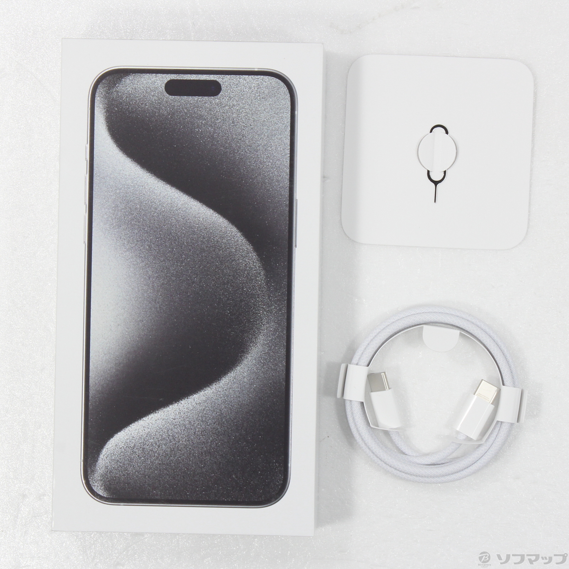 中古】iPhone15 Pro Max 256GB ホワイトチタニウム MU6Q3J／A SIMフリー [2133052800002] -  法人専用リコレ！|ソフマップの法人専用中古通販サイト