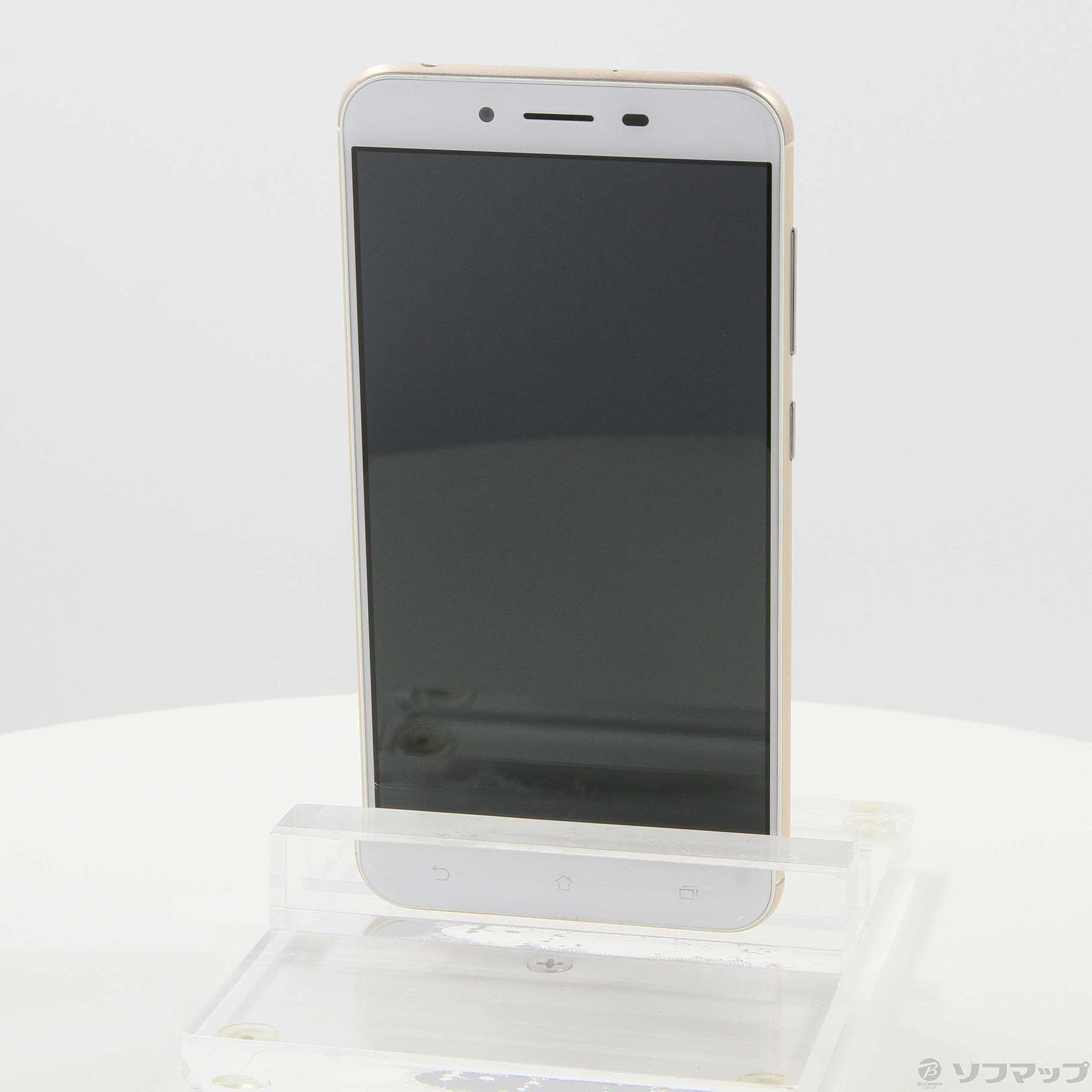 中古】ZenFone 3 Max 5.5 32GB ゴールド ZC553KL-GD32S3 SIMフリー 