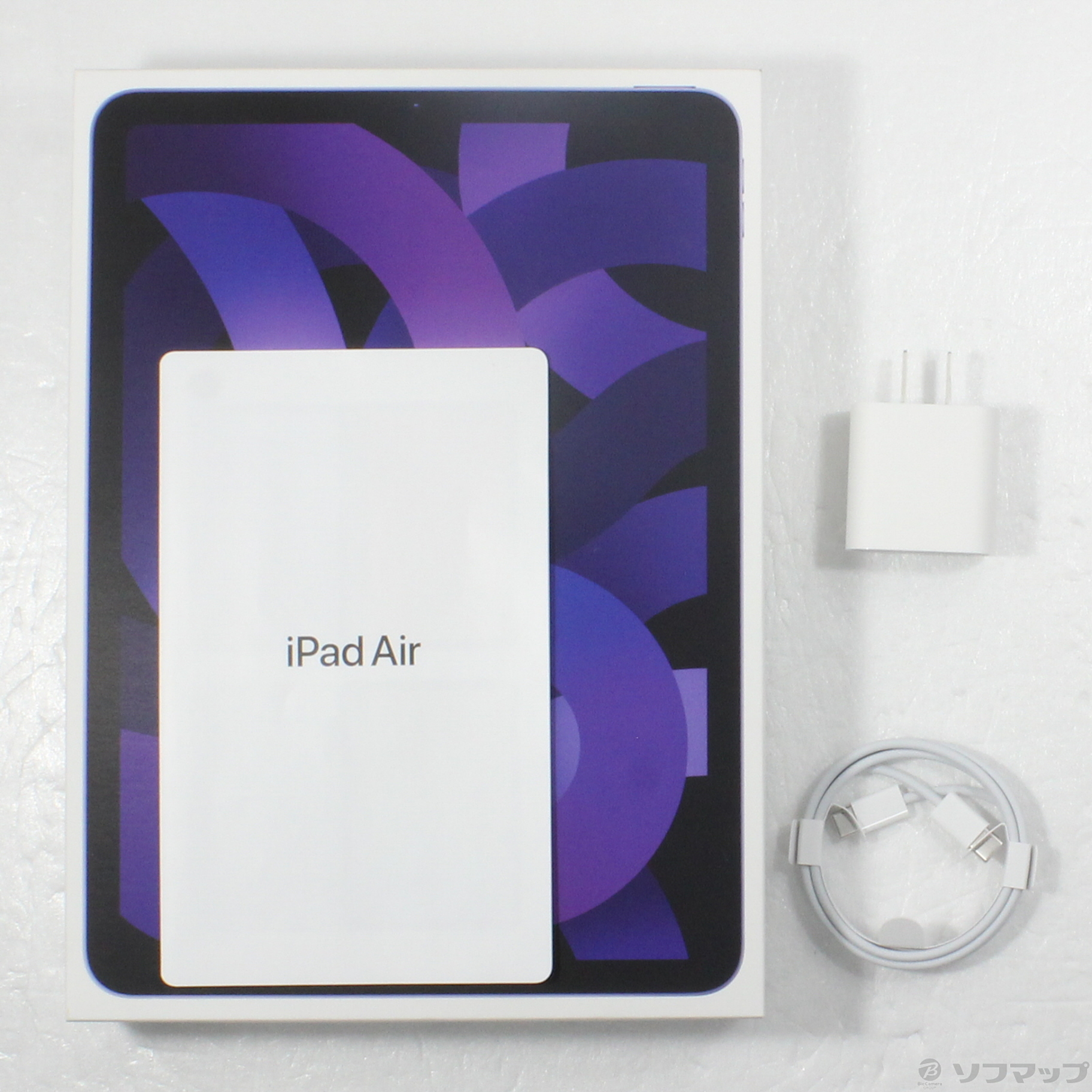 中古】iPad Air 第5世代 64GB パープル MME23J／A Wi-Fi ...