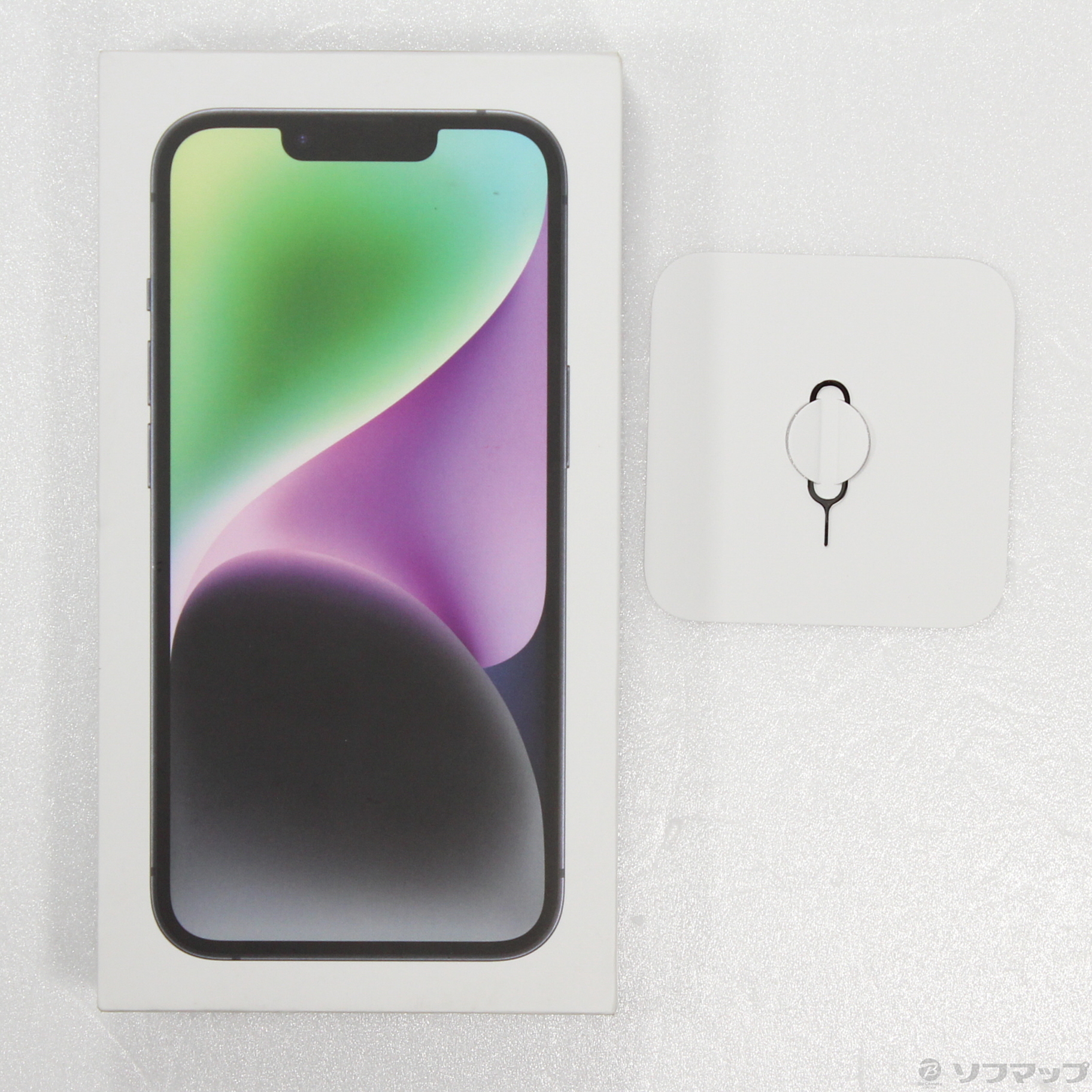 中古】iPhone14 128GB ミッドナイト MPUD3J／A SIMフリー