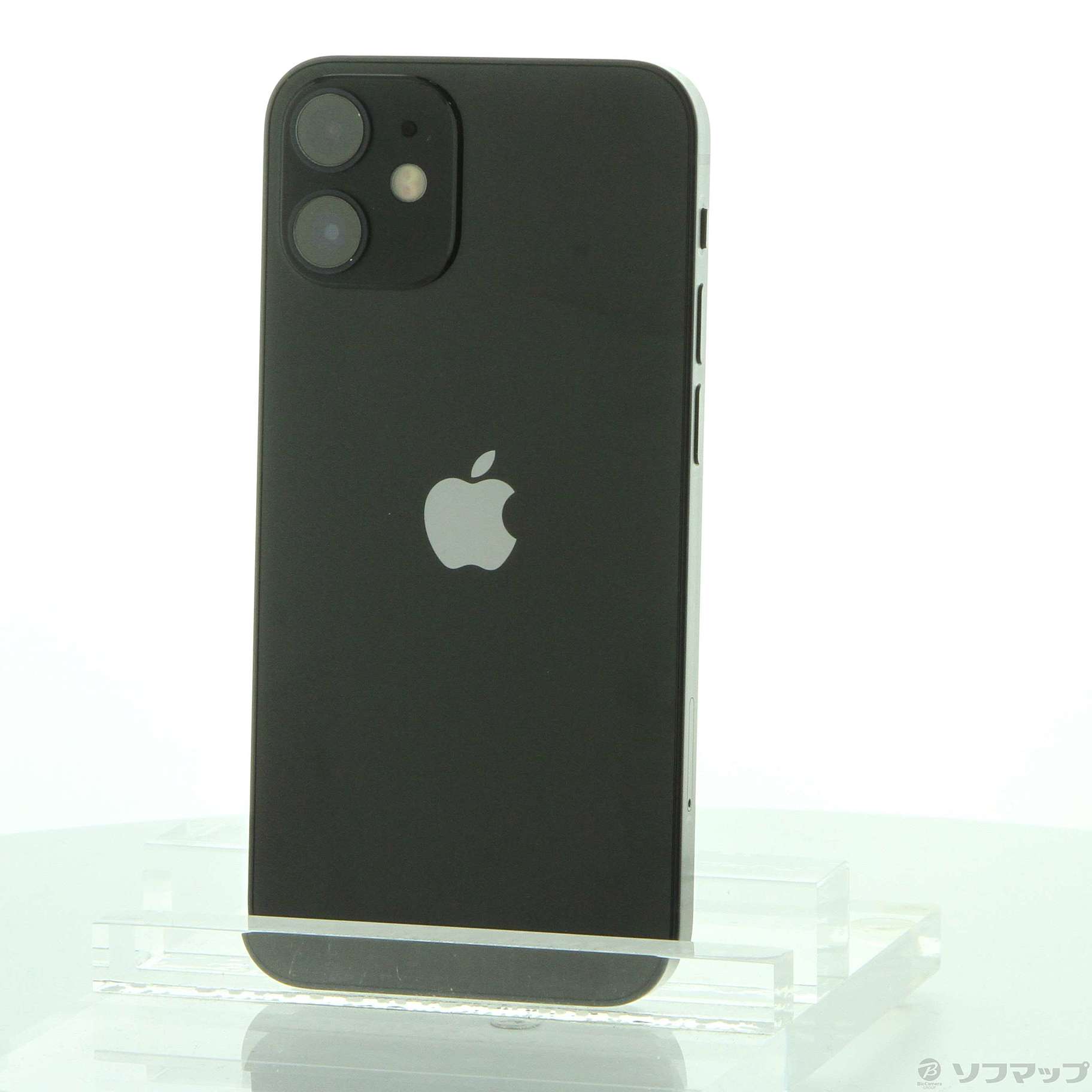 中古】iPhone12 mini 64GB ブラック MGA03J／A SIMフリー