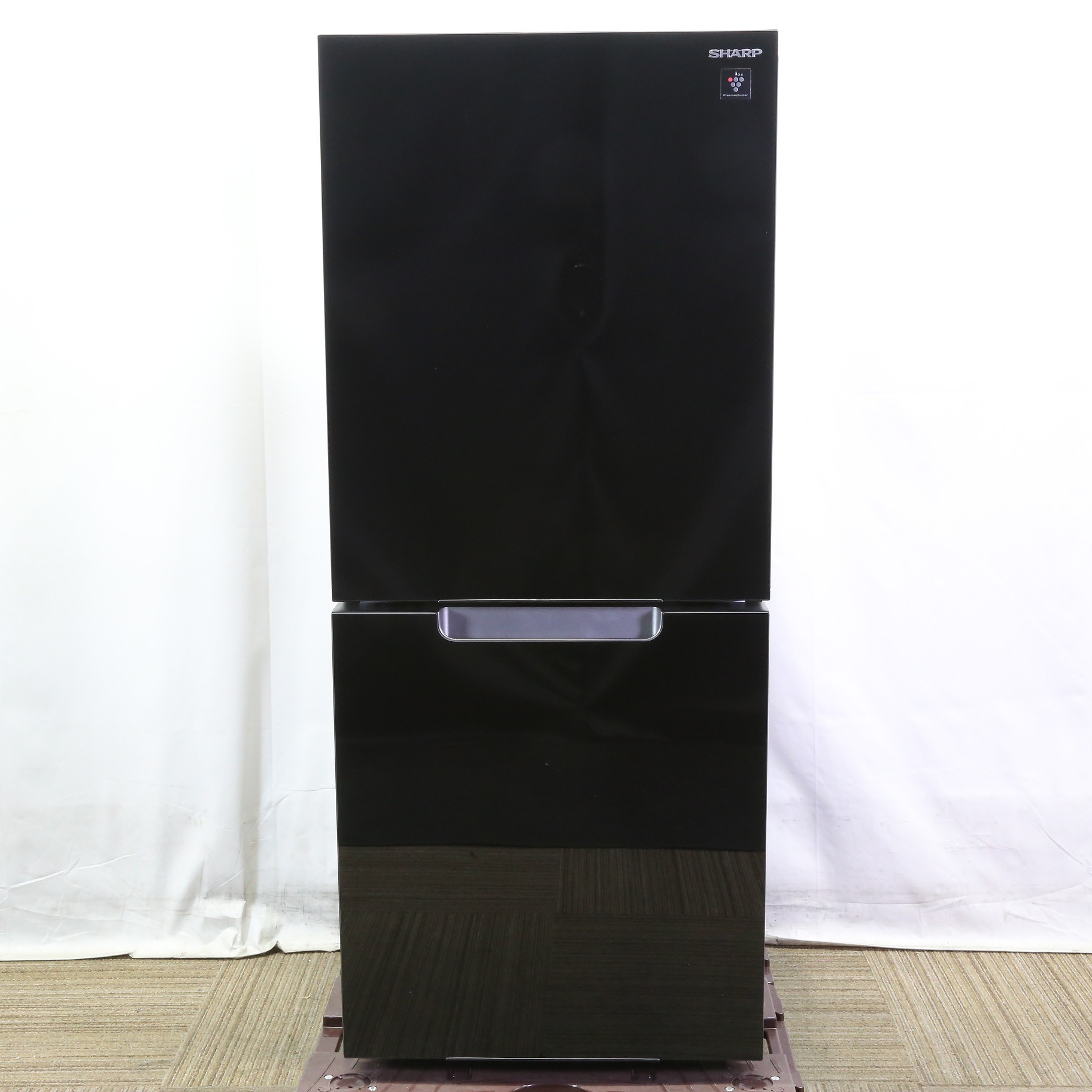 SHARP冷蔵庫 SJ-GD15H-B 2022年製ブラック 黒 一人暮らし用 【公式通販】