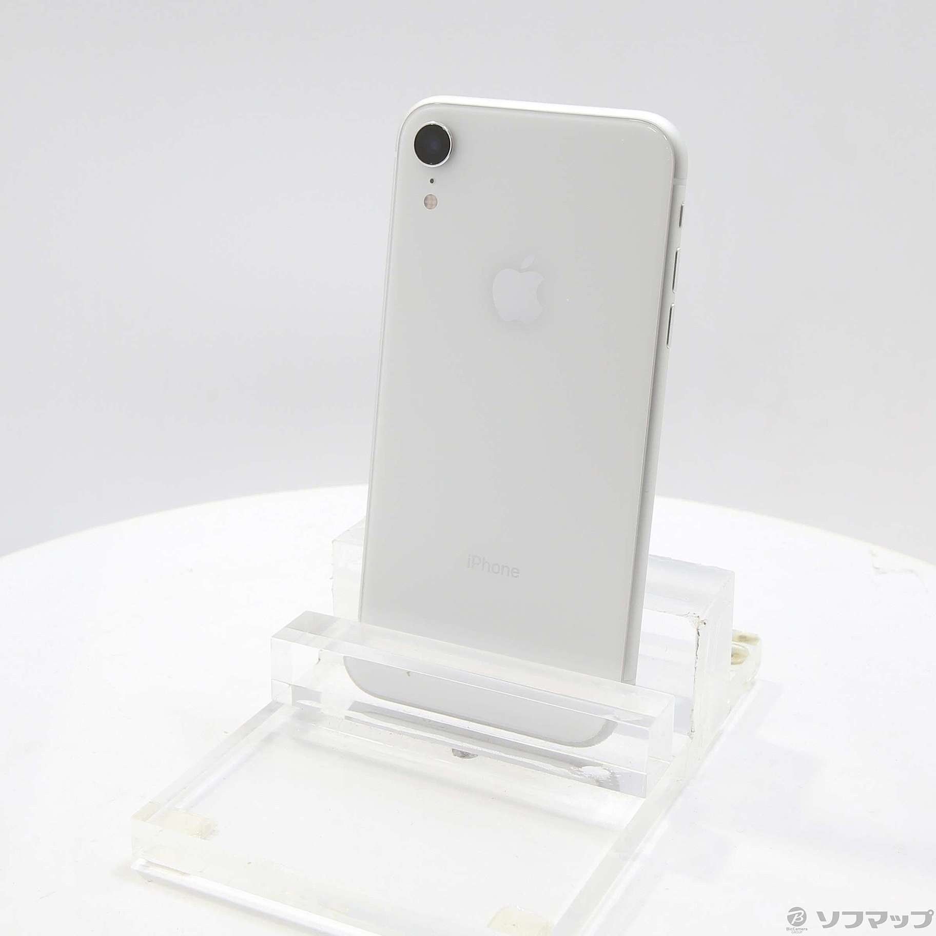 (中古)Apple iPhoneXR 128GB ホワイト MT0J2J/A SIMフリー(344-ud)