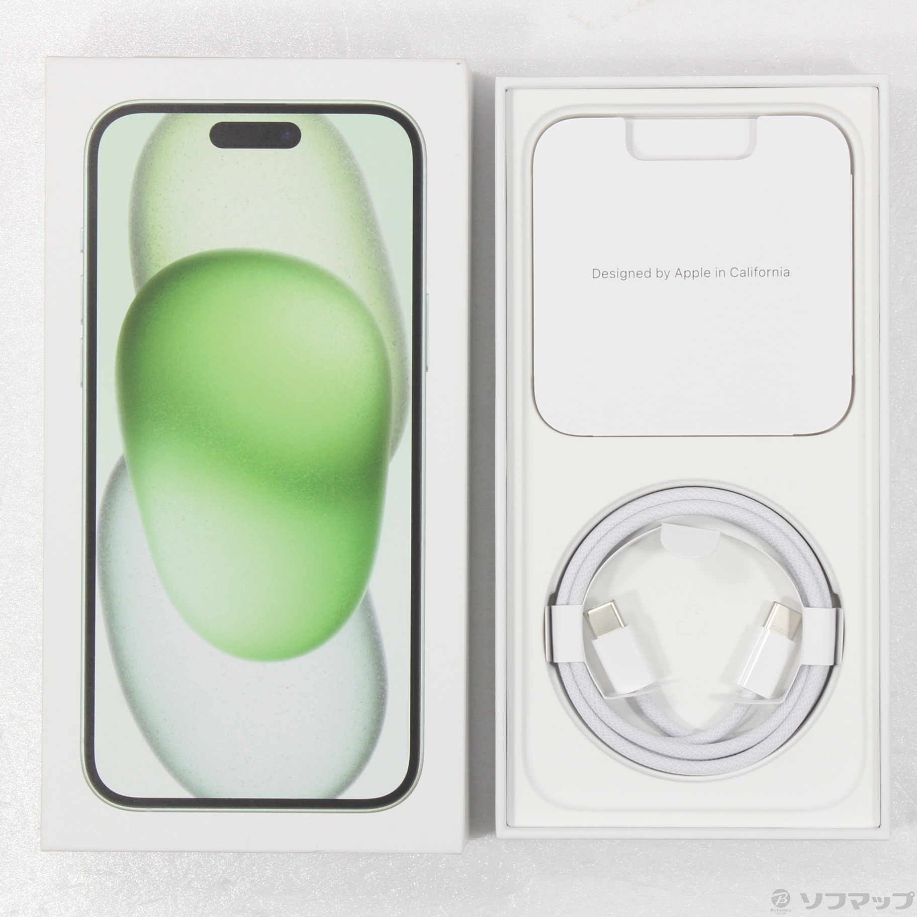 中古】iPhone15 Plus 128GB グリーン MU0E3J／A SIMフリー
