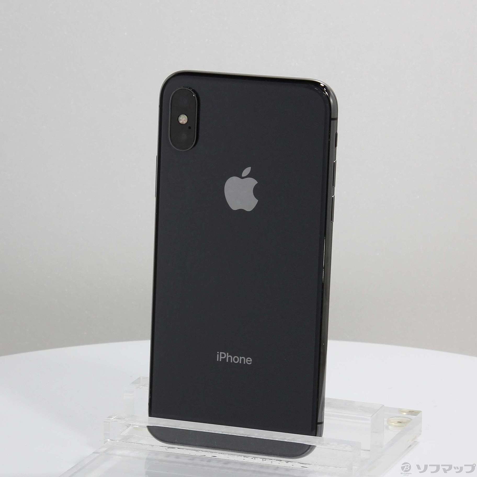 (中古)Apple iPhoneX 64GB スペースグレイ NQAX2J/A SIMフリー(258-ud)