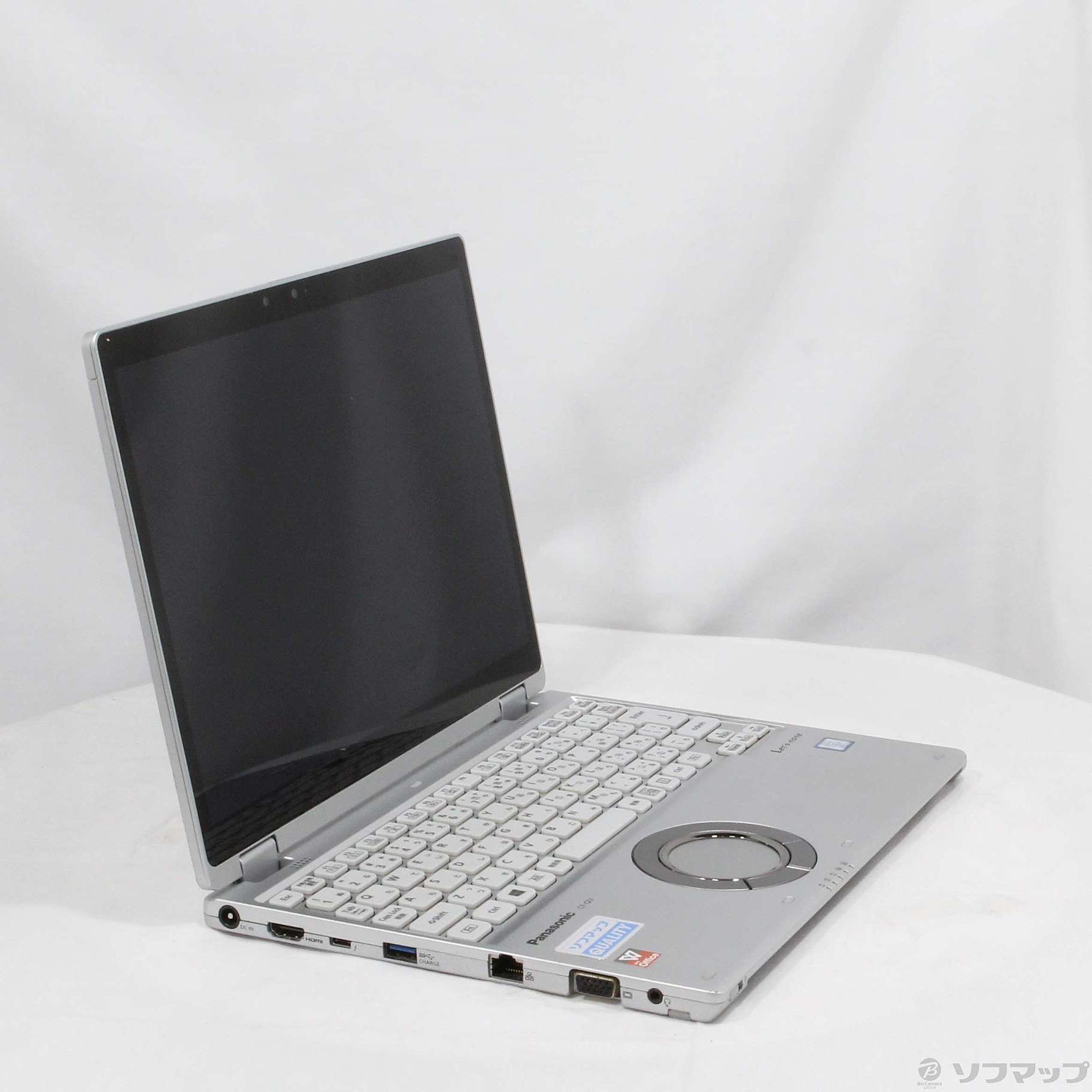 中古】Lets note QV8 CF-QV8TFAVS シルバー 〔Windows 10〕 ［Core i5