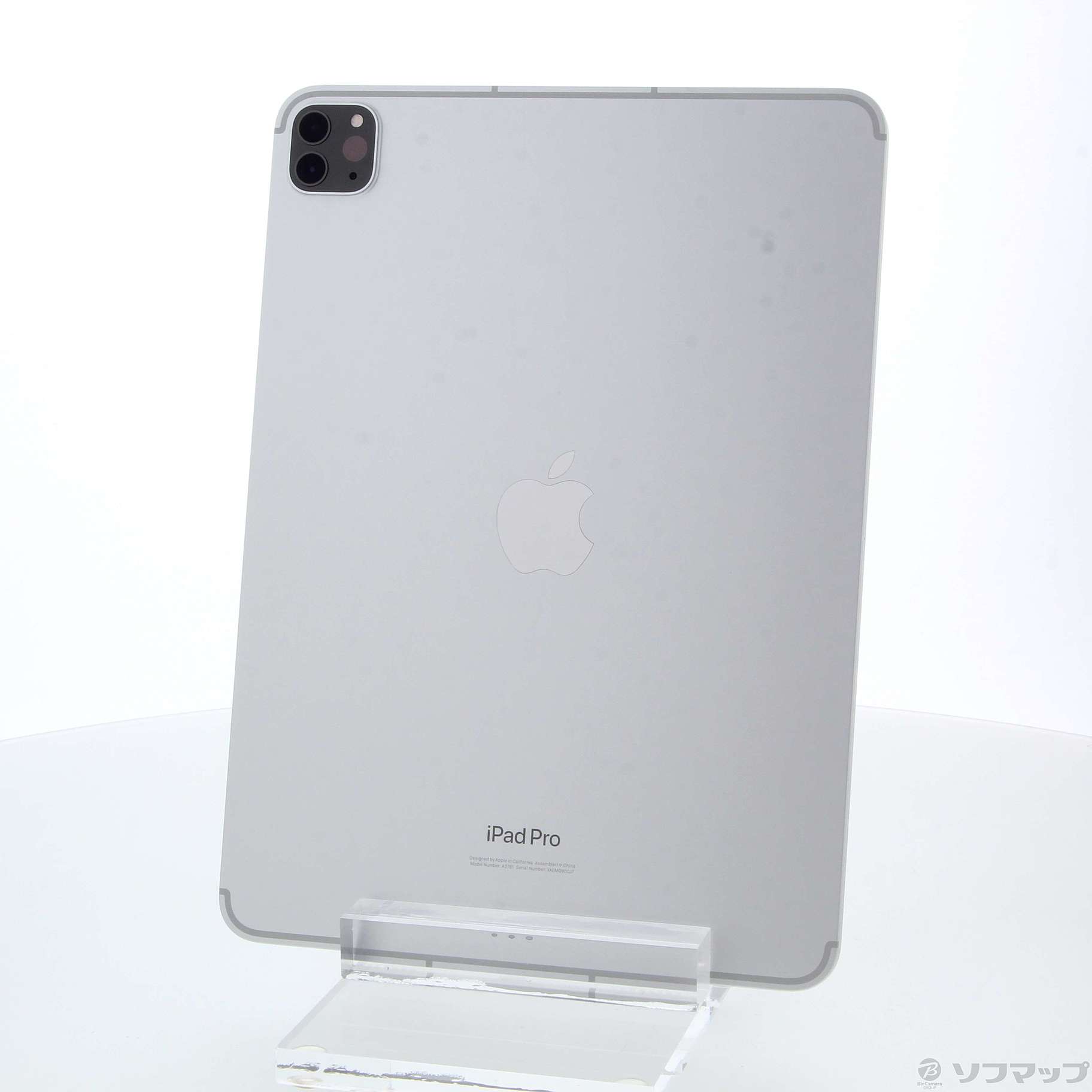 中古品〕 iPad Pro 11インチ 第4世代 128GB シルバー MNYD3J／A SIM