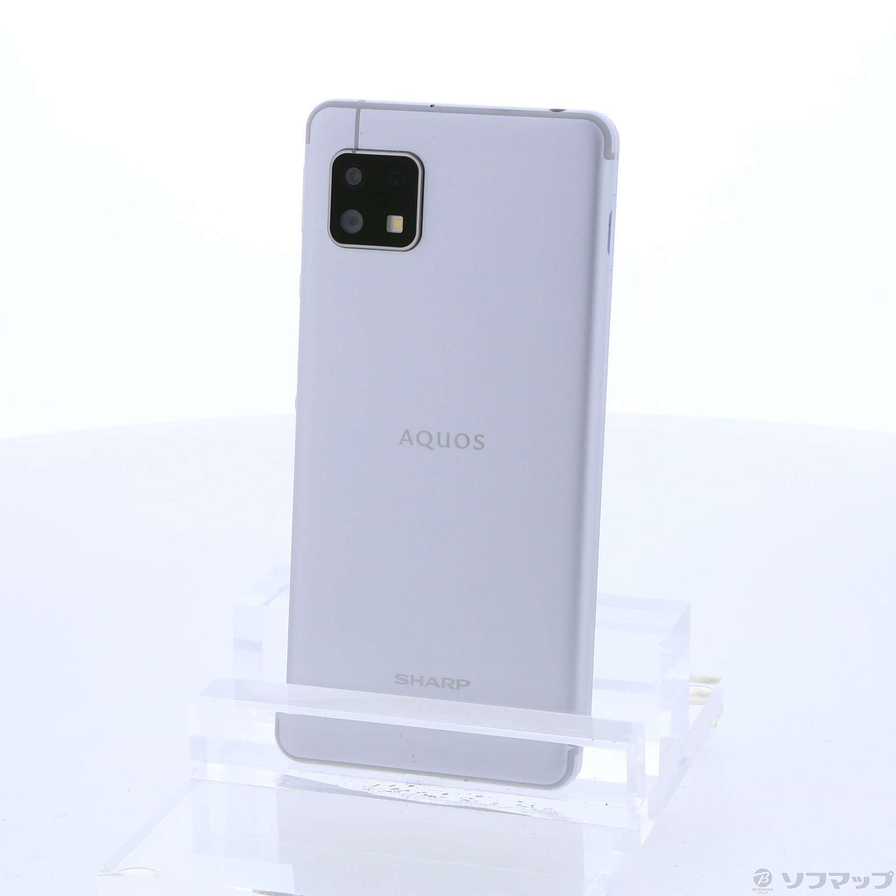 中古品〕 AQUOS sense4 lite 楽天版 64GB シルバー SH-RM15 SIMフリー ...