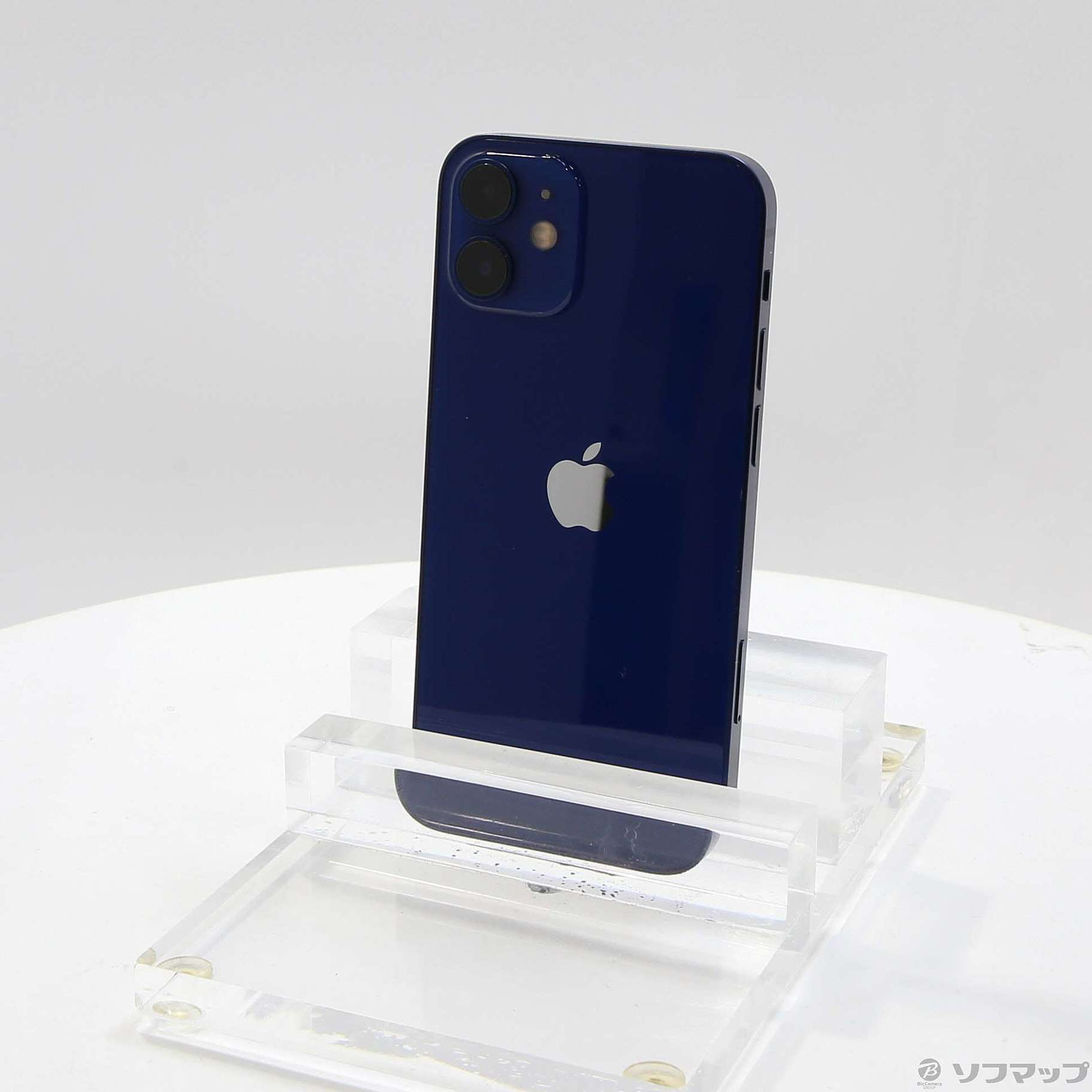 (中古)Apple iPhone12 mini 128GB ブルー MGDP3J/A SIMフリー(352-ud)
