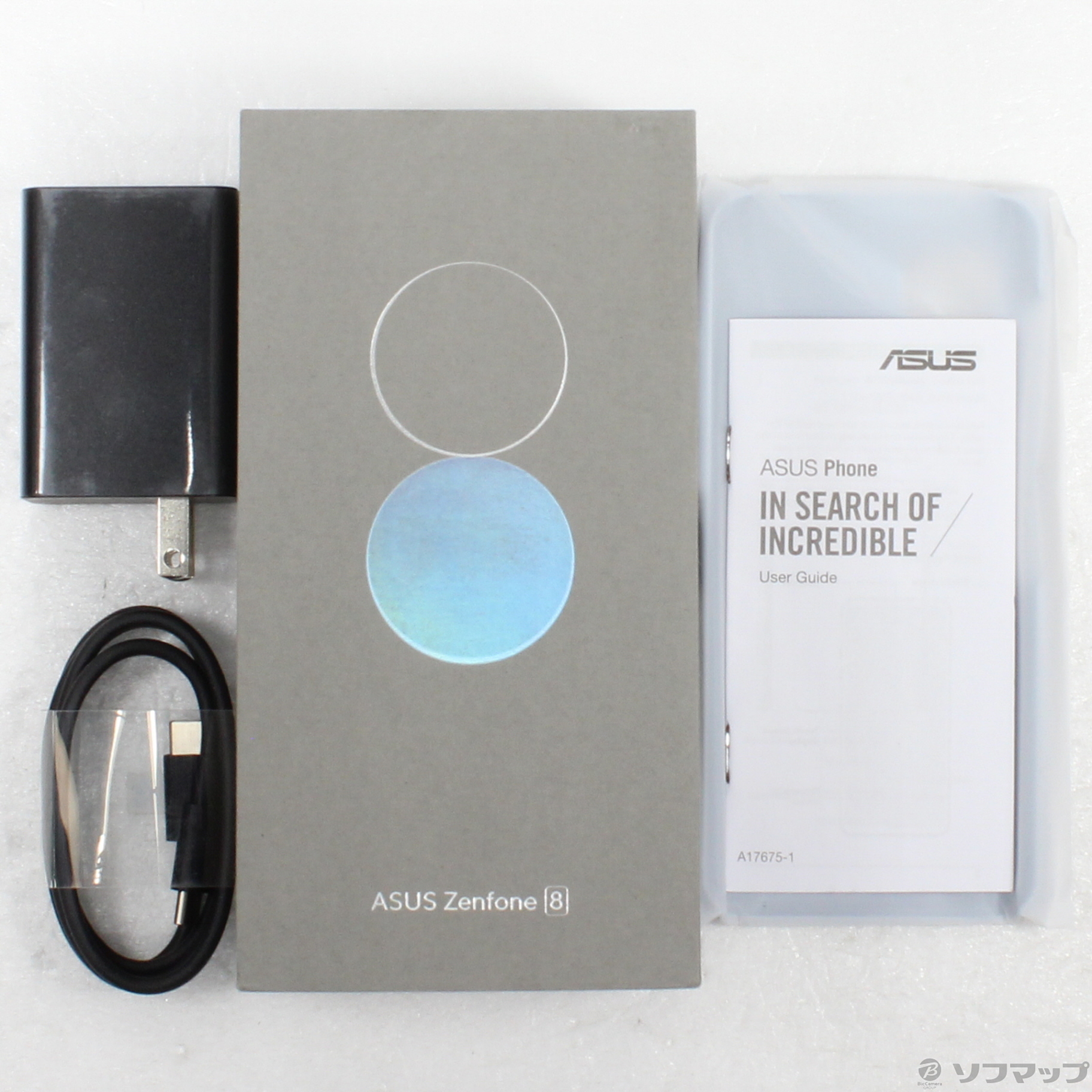 中古】Zenfone 8 256GB ムーンライトホワイト ZS590KS-WH256S16 SIMフリー [2133053920853] -  リコレ！|ビックカメラグループ ソフマップの中古通販サイト