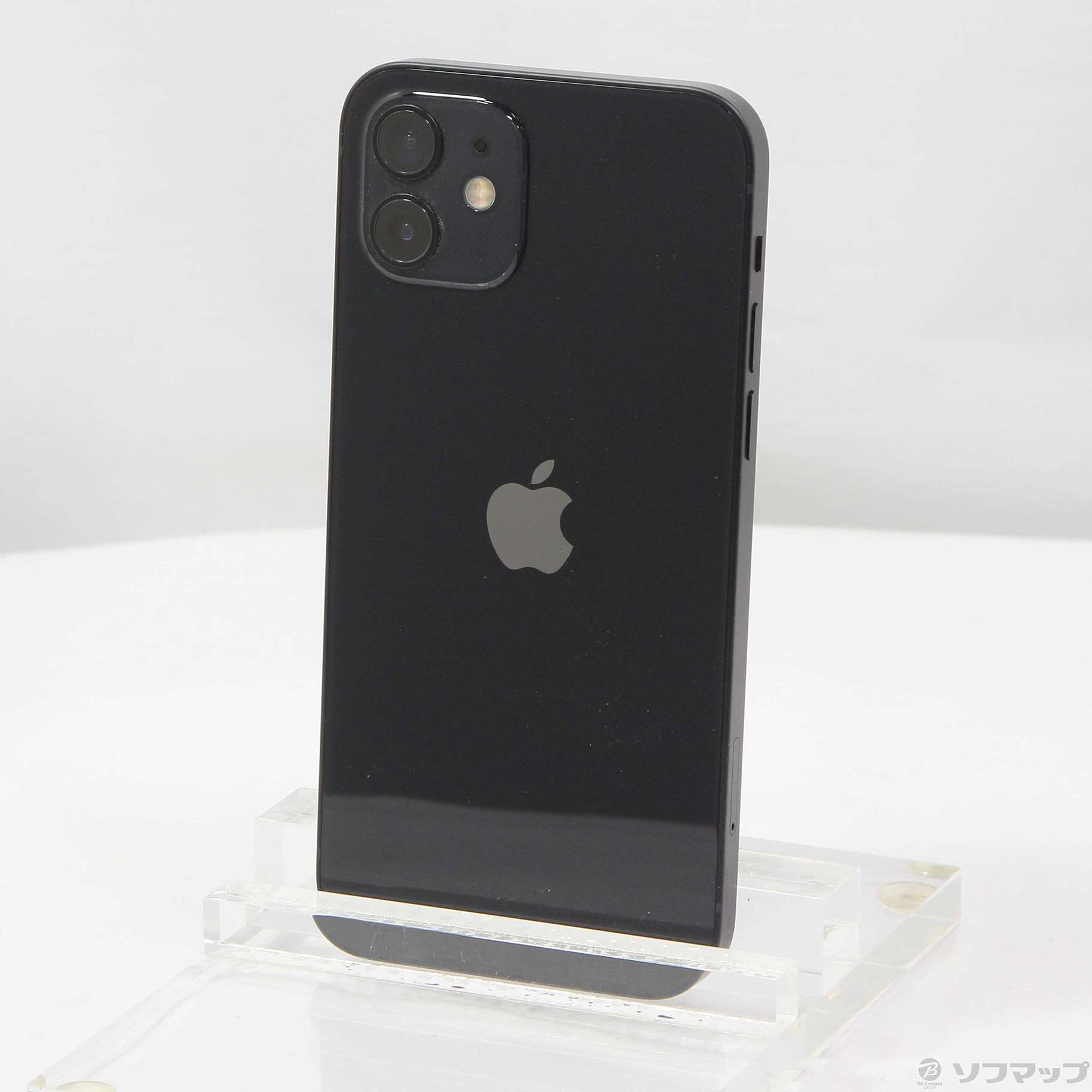 中古】iPhone12 128GB ブラック MGHU3J／A SIMフリー [2133052839743