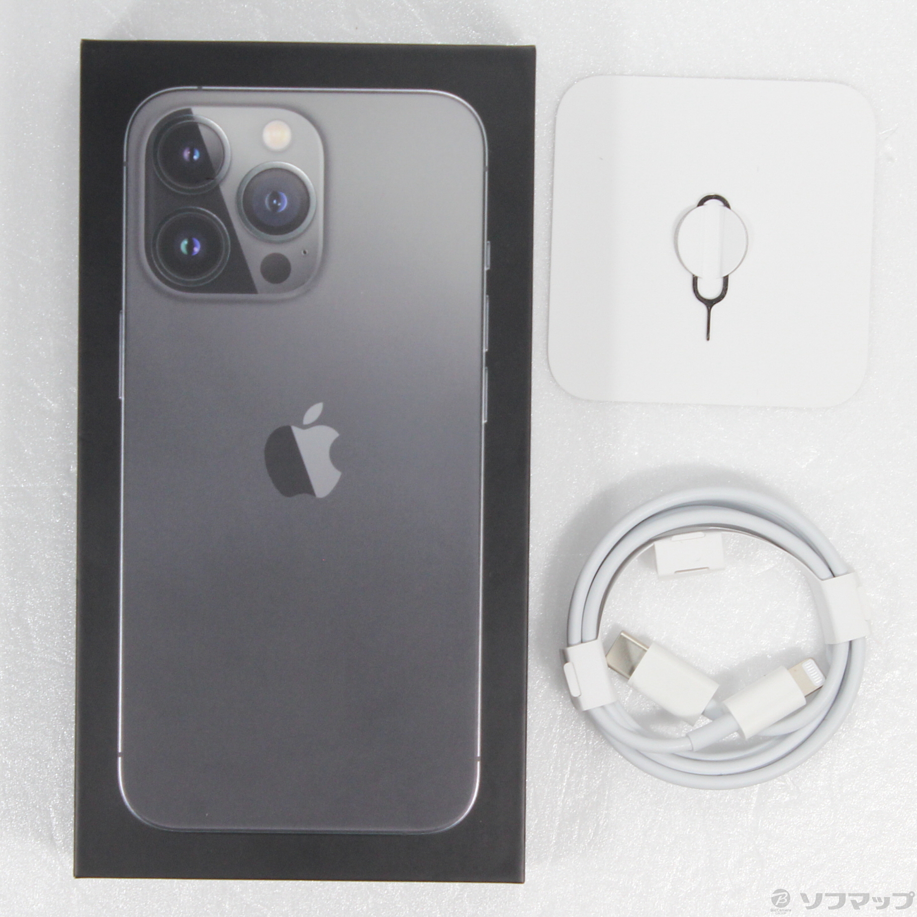 中古】iPhone13 Pro 128GB グラファイト MLUE3J／A SIMフリー