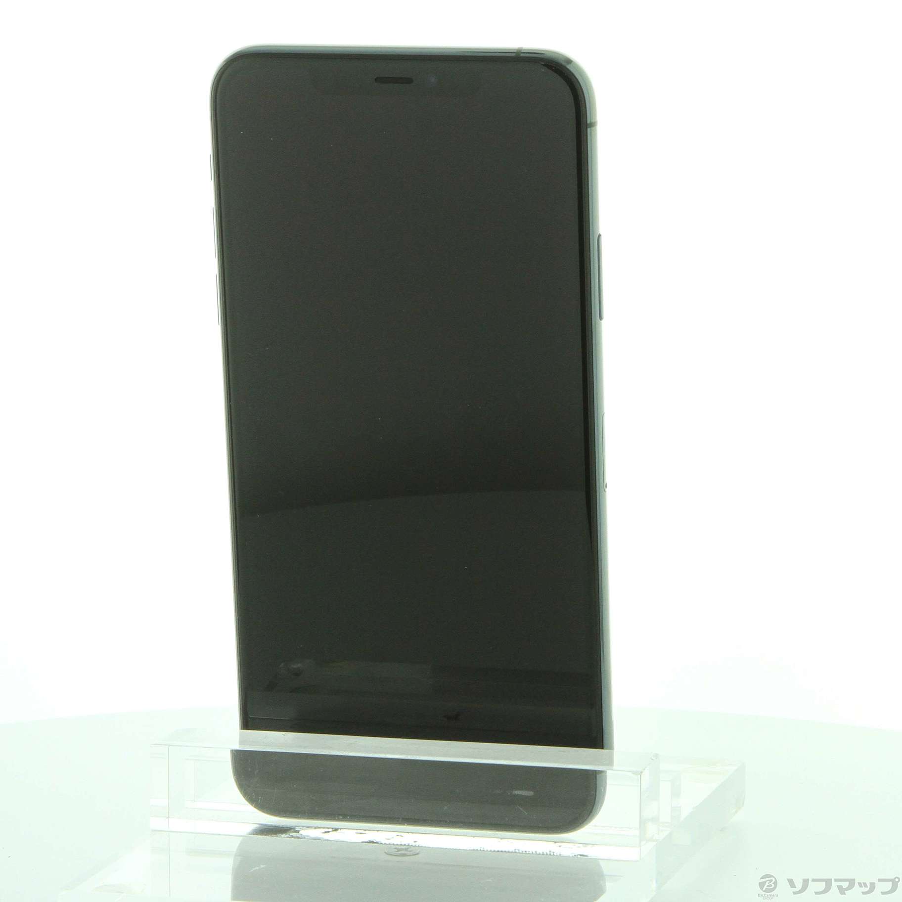 中古】iPhone11 Pro Max 256GB ミッドナイトグリーン MWHM2J／A SIM 