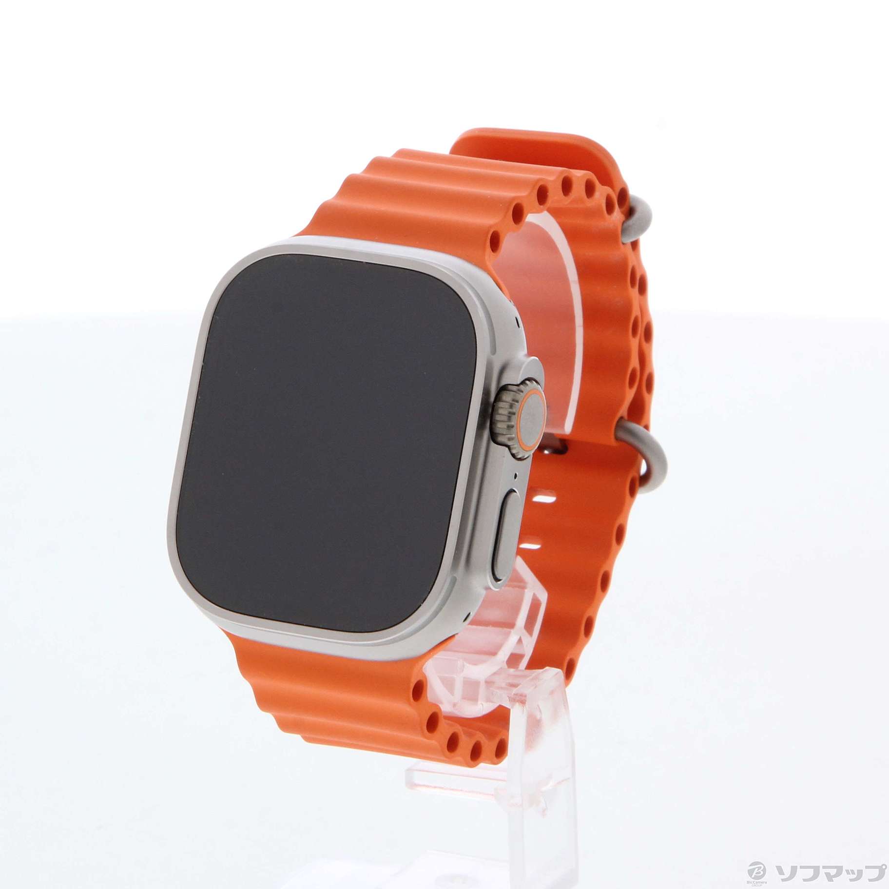 Apple Watch Ultra 2 GPS + Cellular 49mm チタニウムケース オレンジオーシャンバンド