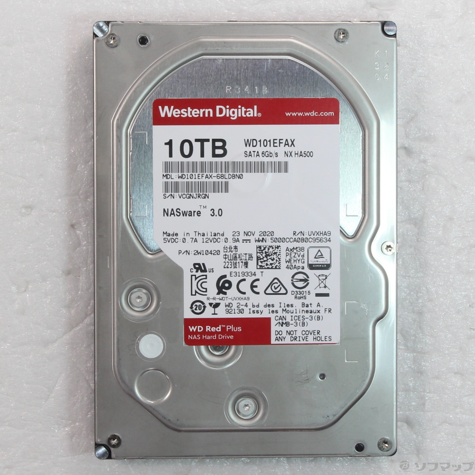 WD Red Plus WD101EFAX