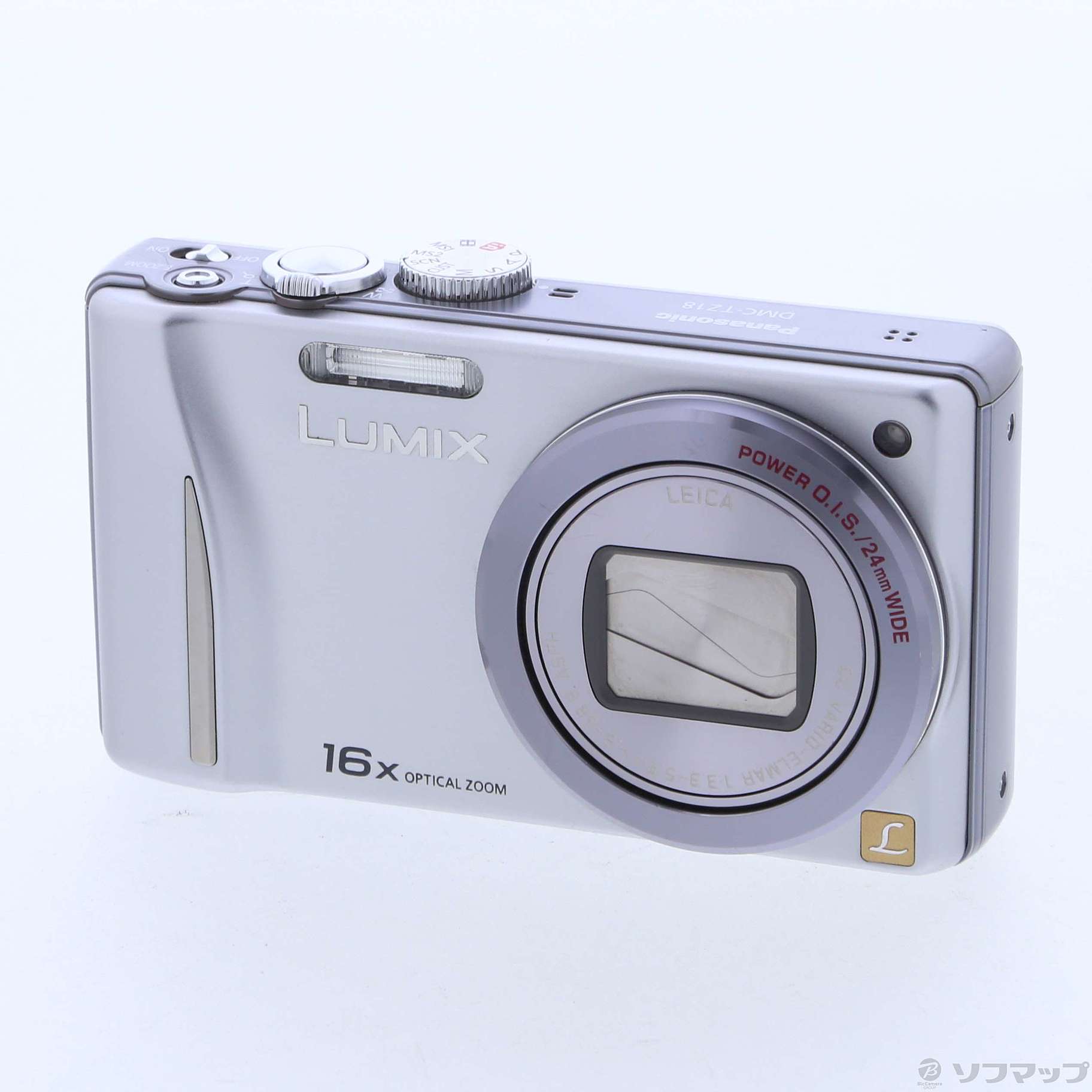Panasonic DMC-TZ18 シルバー 中古品 Panasonic DMC-TZ18 シルバー 中古品 中古】LUMIX DMC-TZ18-S (1410万