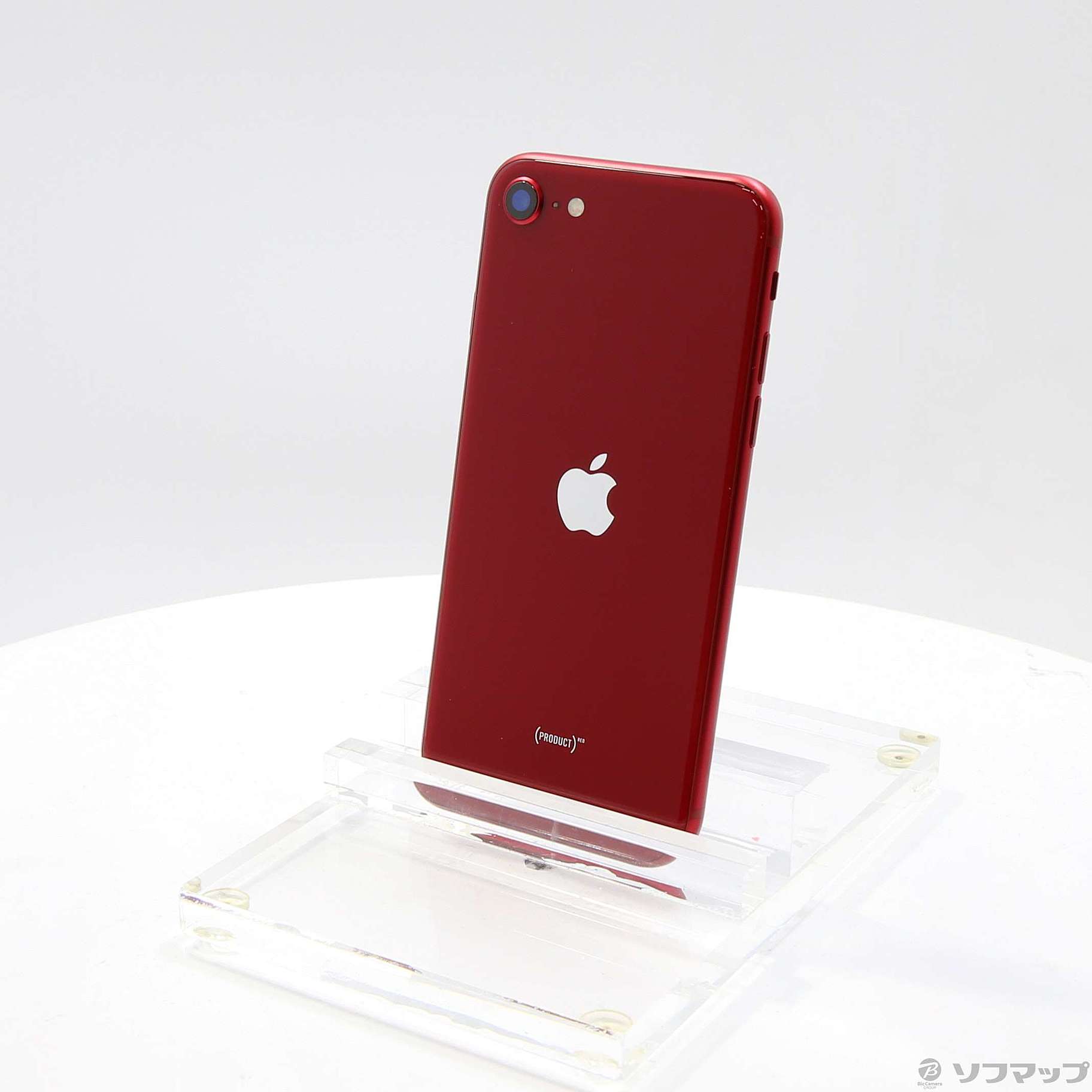 【美品】iPhone SE 第3世代 RED 128GB SIMフリーソフトバンクにて購入です