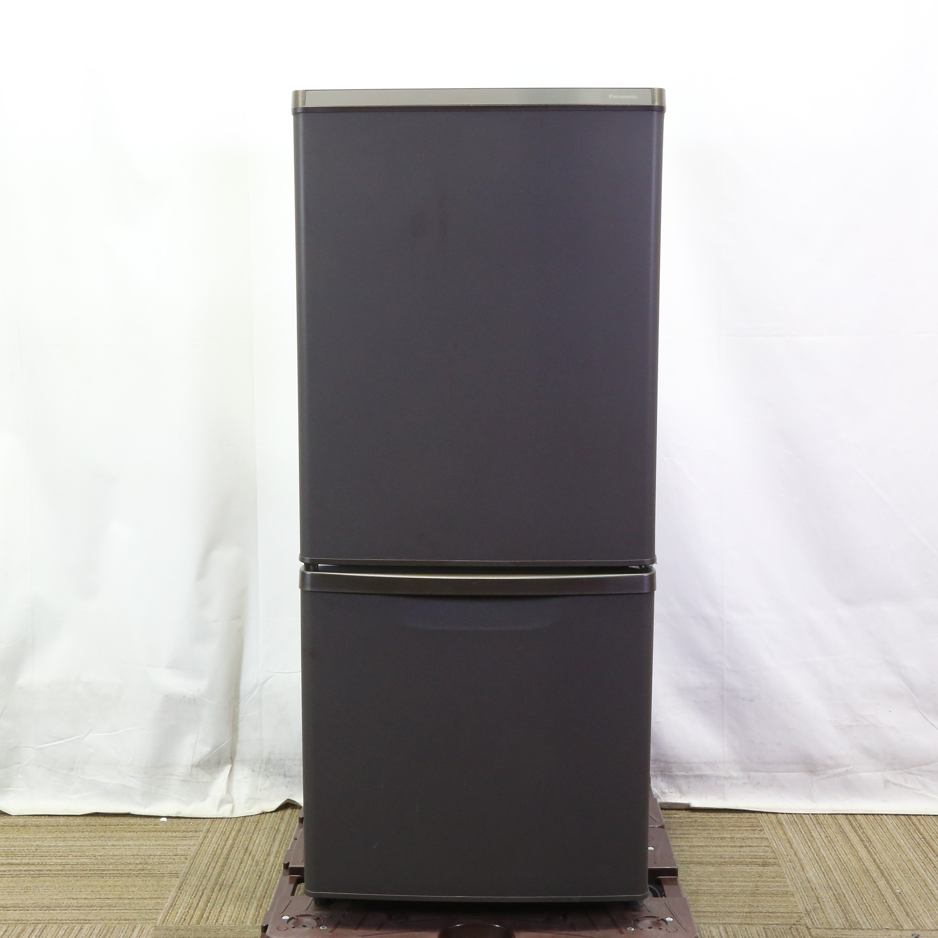 新品大特価パナソニック 冷蔵庫 2ドア 138L 自動霜取り マットビターブラウン 冷蔵庫・冷凍庫