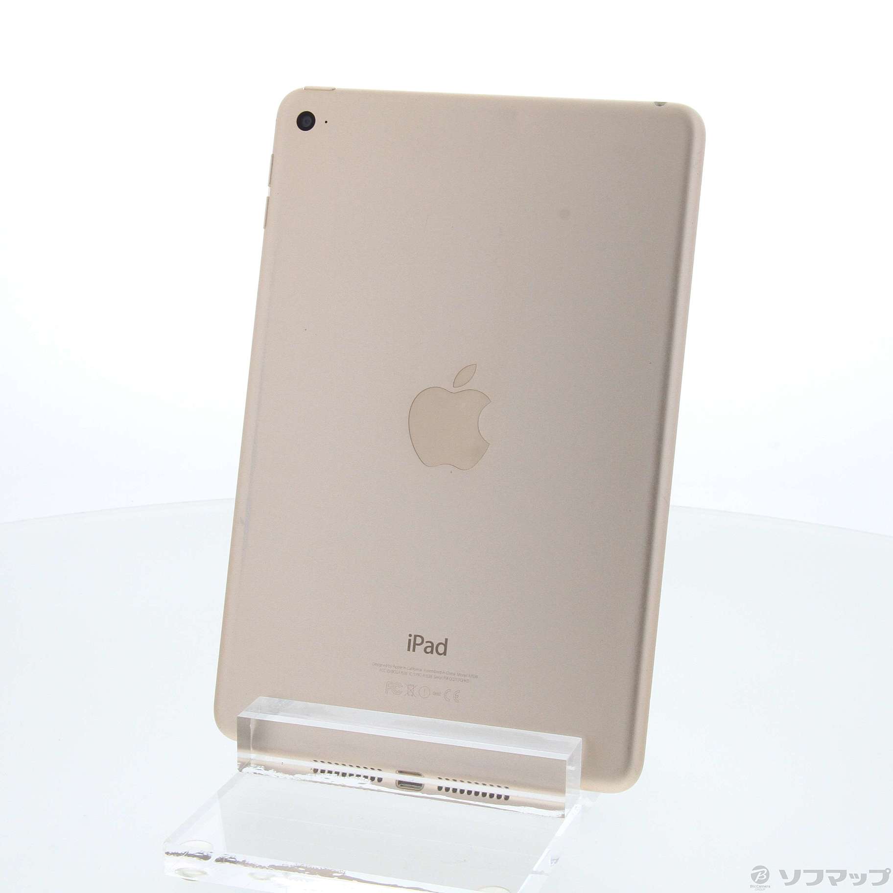 中古】iPad mini 4 16GB ゴールド MK6L2J／A Wi-Fi [2133052874607