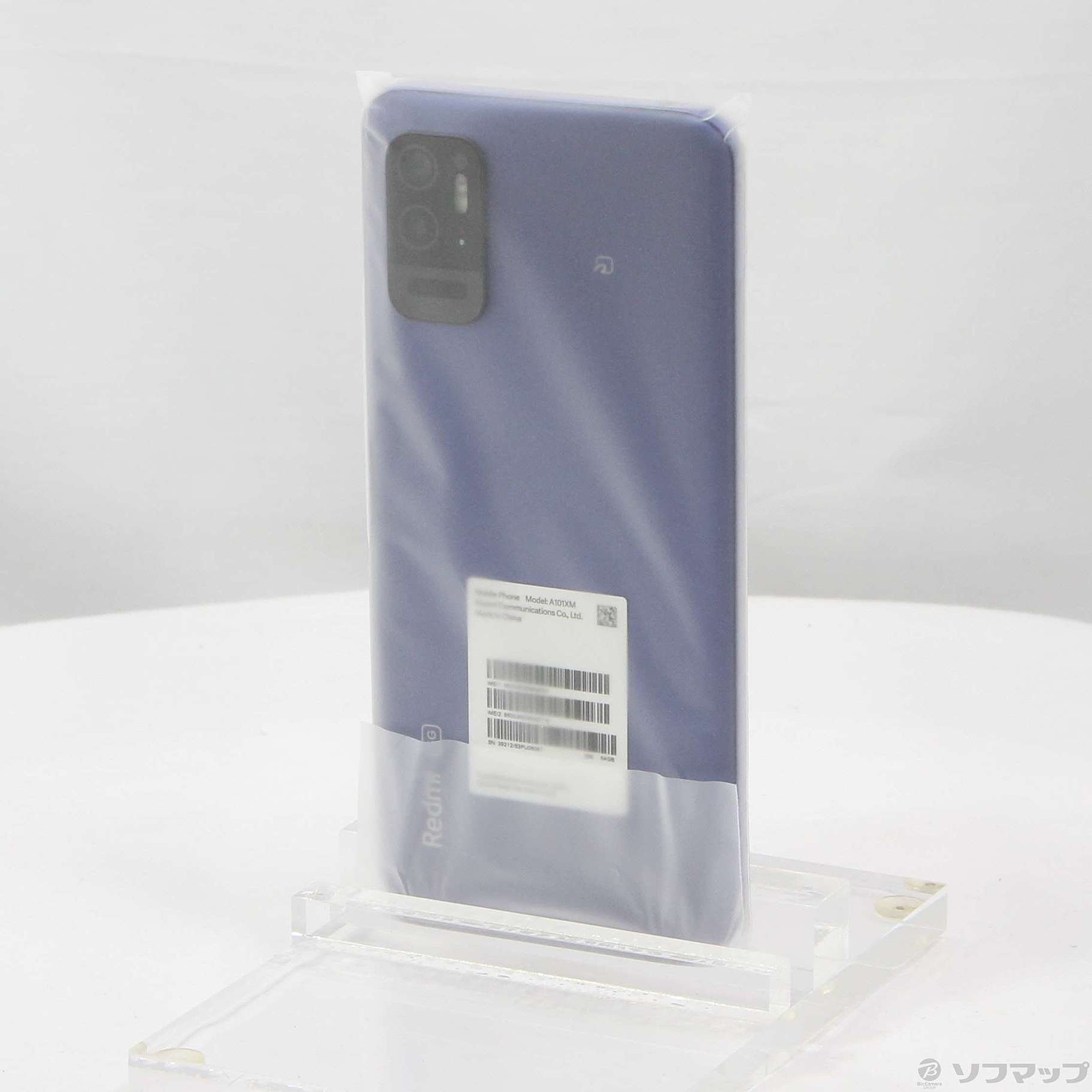 中古】Redmi Note 10T 64GB ナイトタイムブルー XMSAC1 SoftBank ...